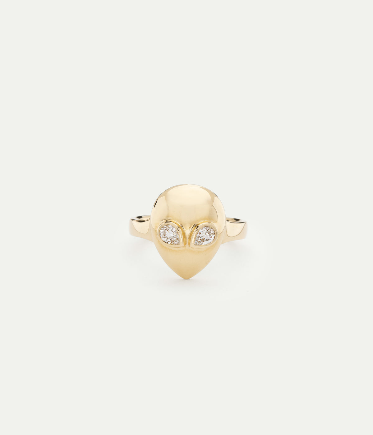 Alien diamonds mini ring