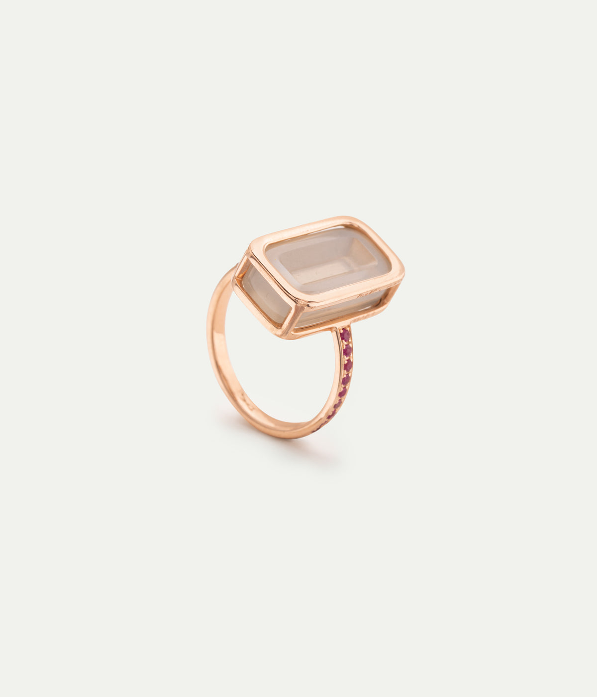 Pfefferminz moonstone ring