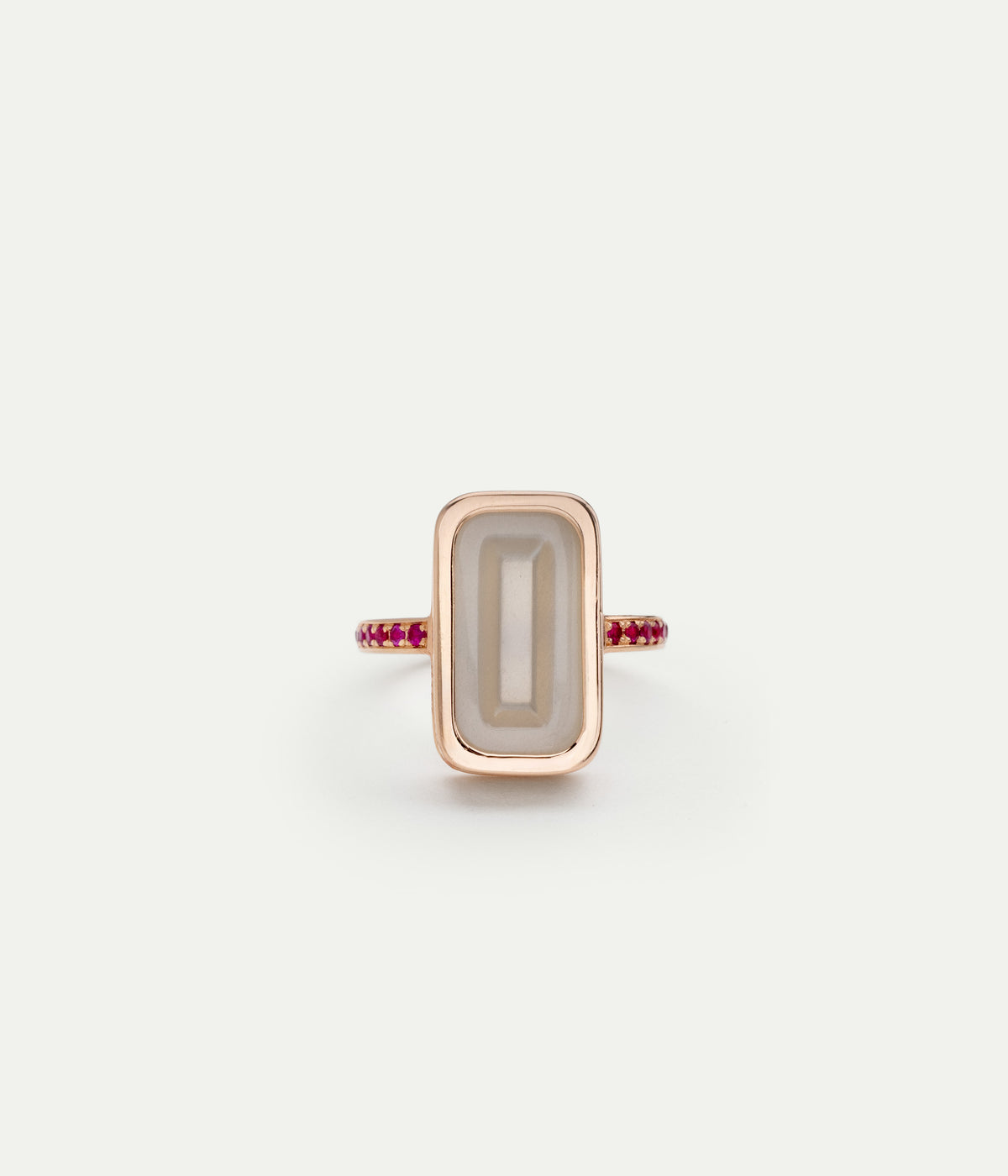 Pfefferminz moonstone ring
