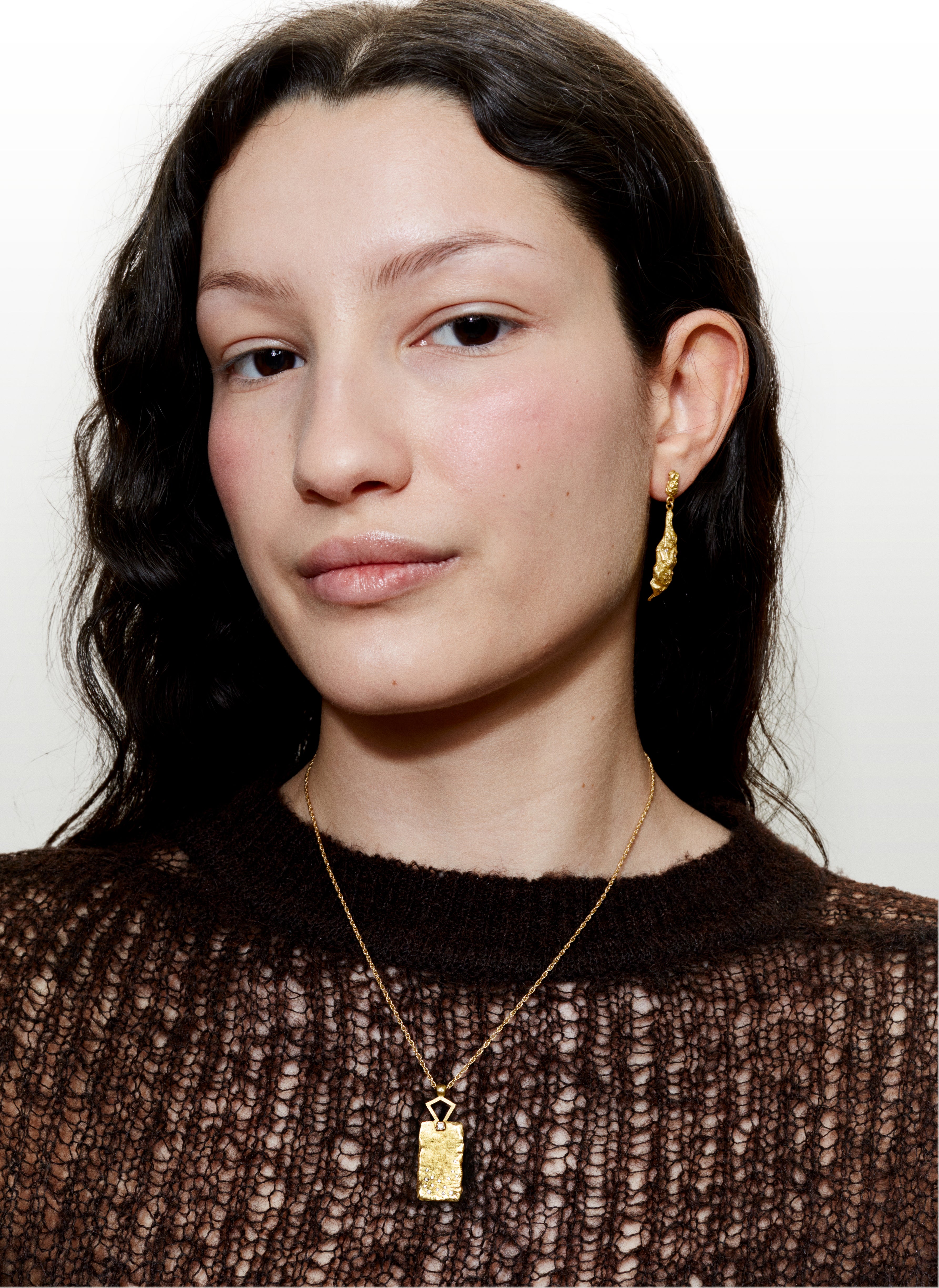 Boucle d'oreille Rock single