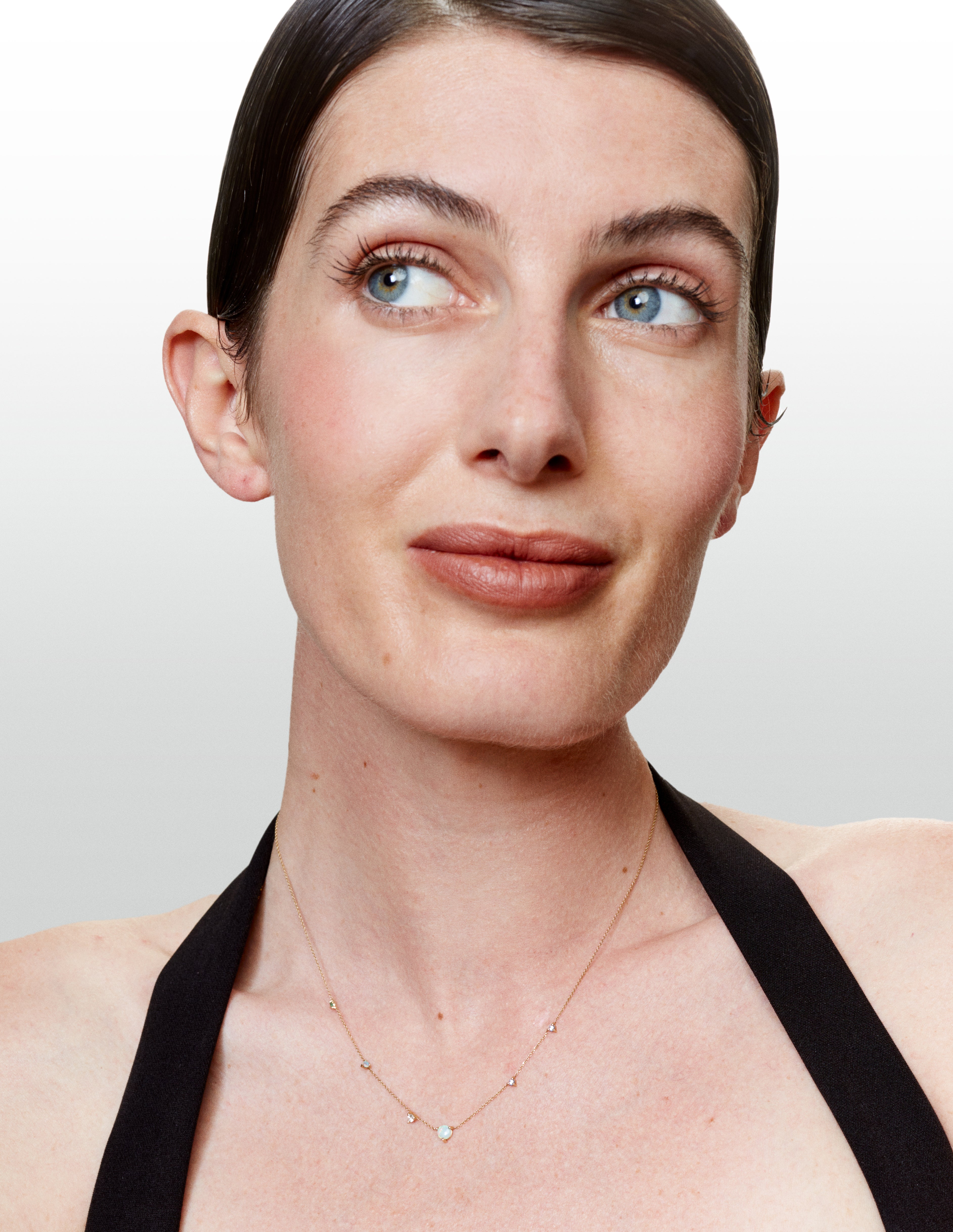 Collier Linear Chain Or Jaune