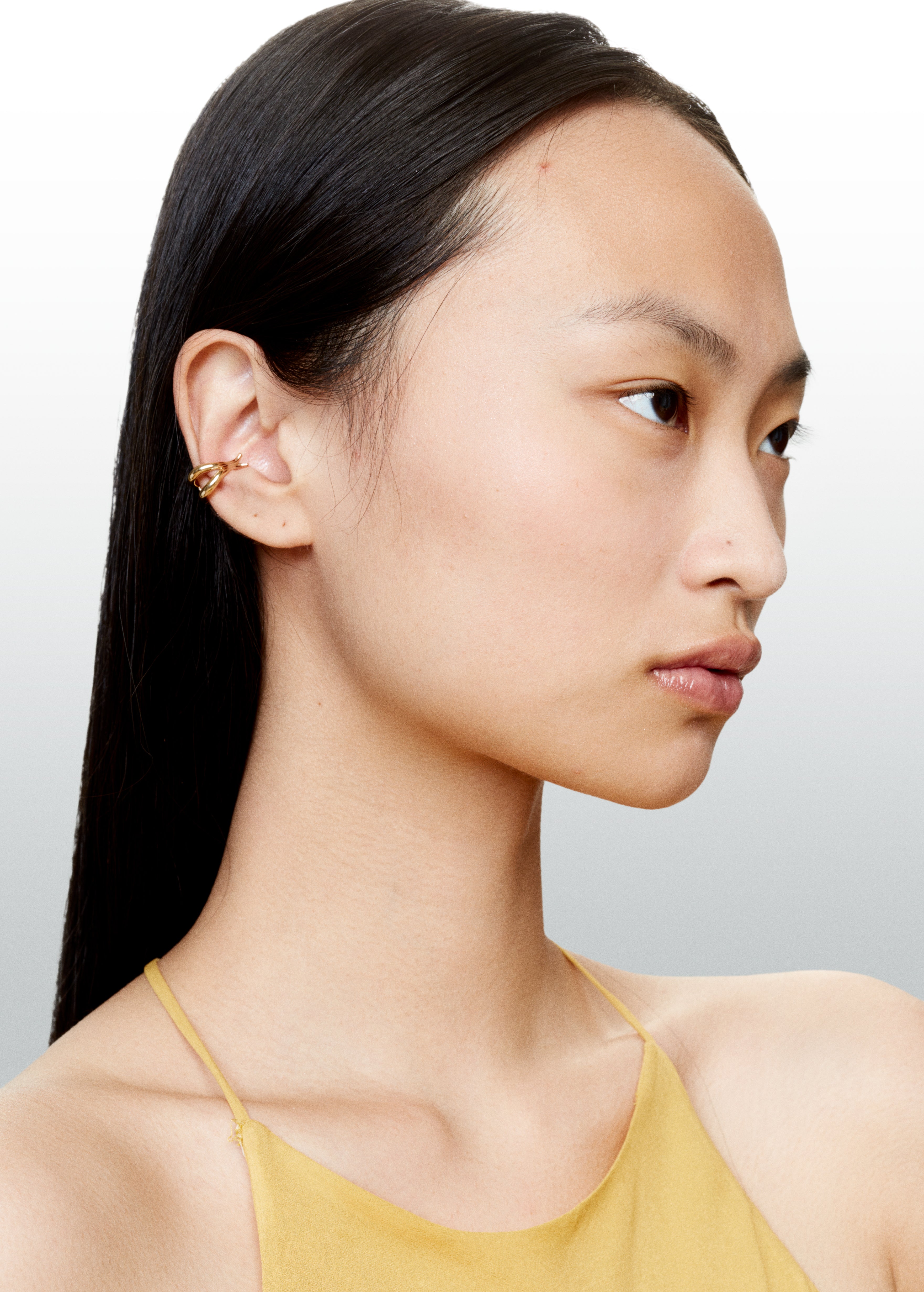 Earcuff Eboris or jaune