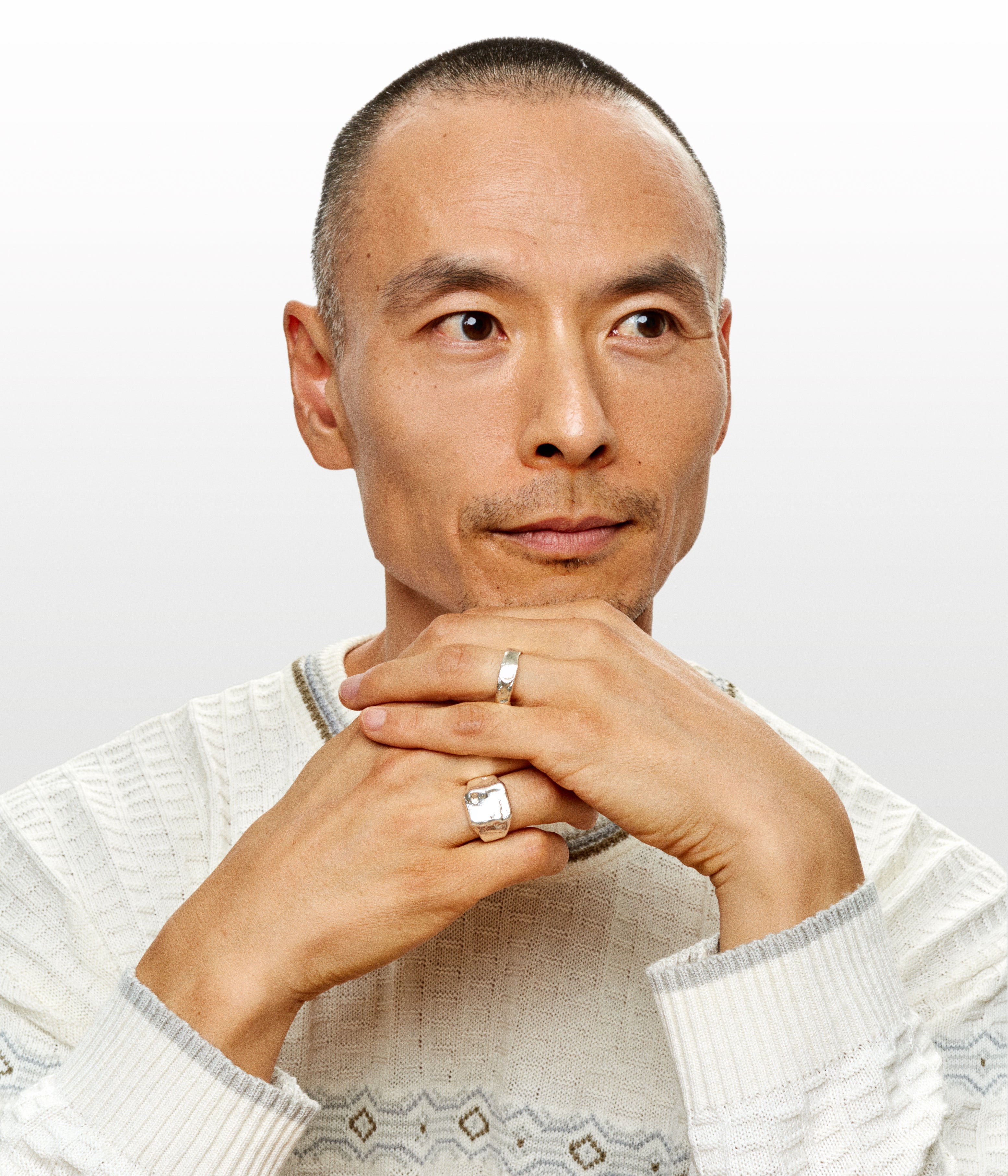 The Star Gazer silver ring