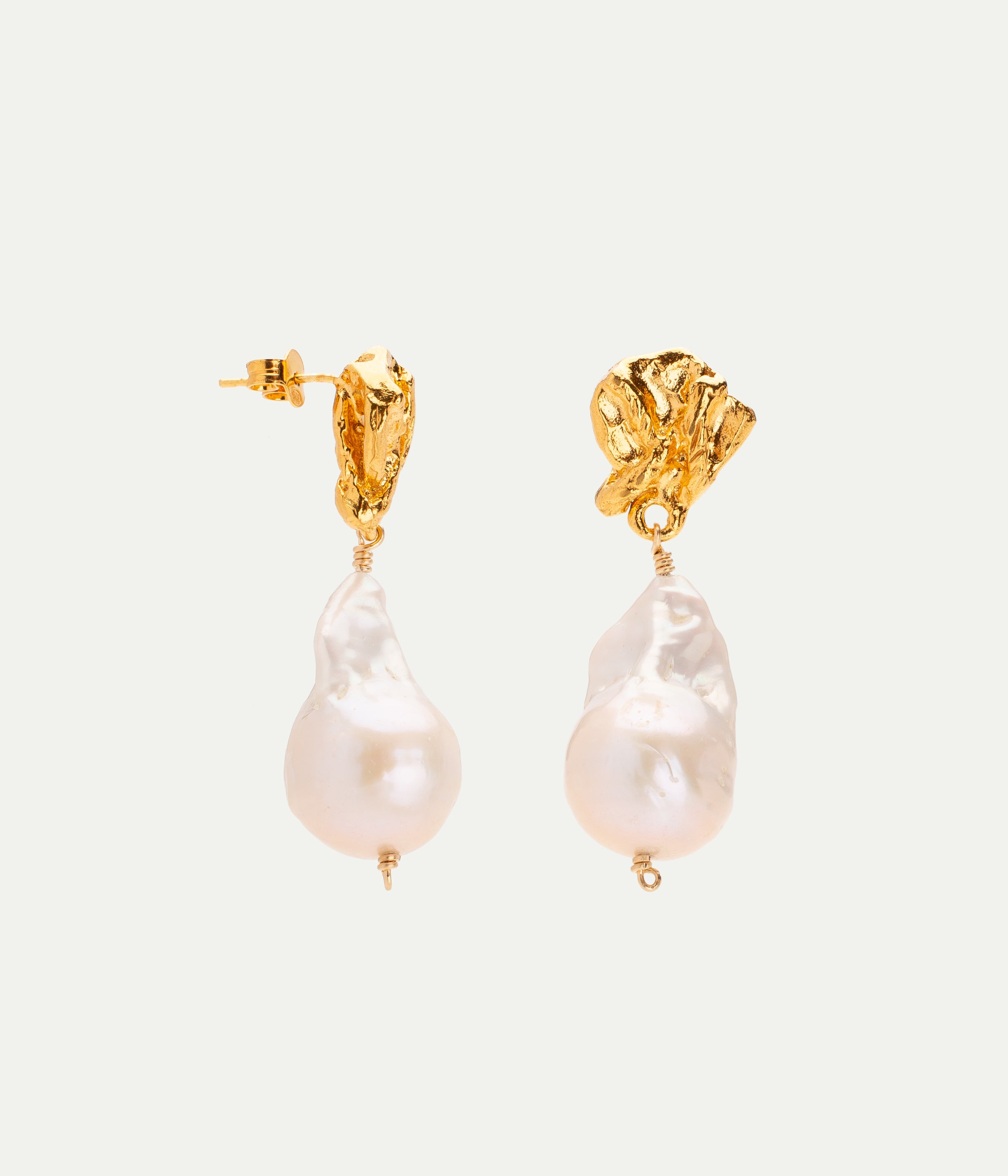 Boucles d'oreilles perles Fragment of light