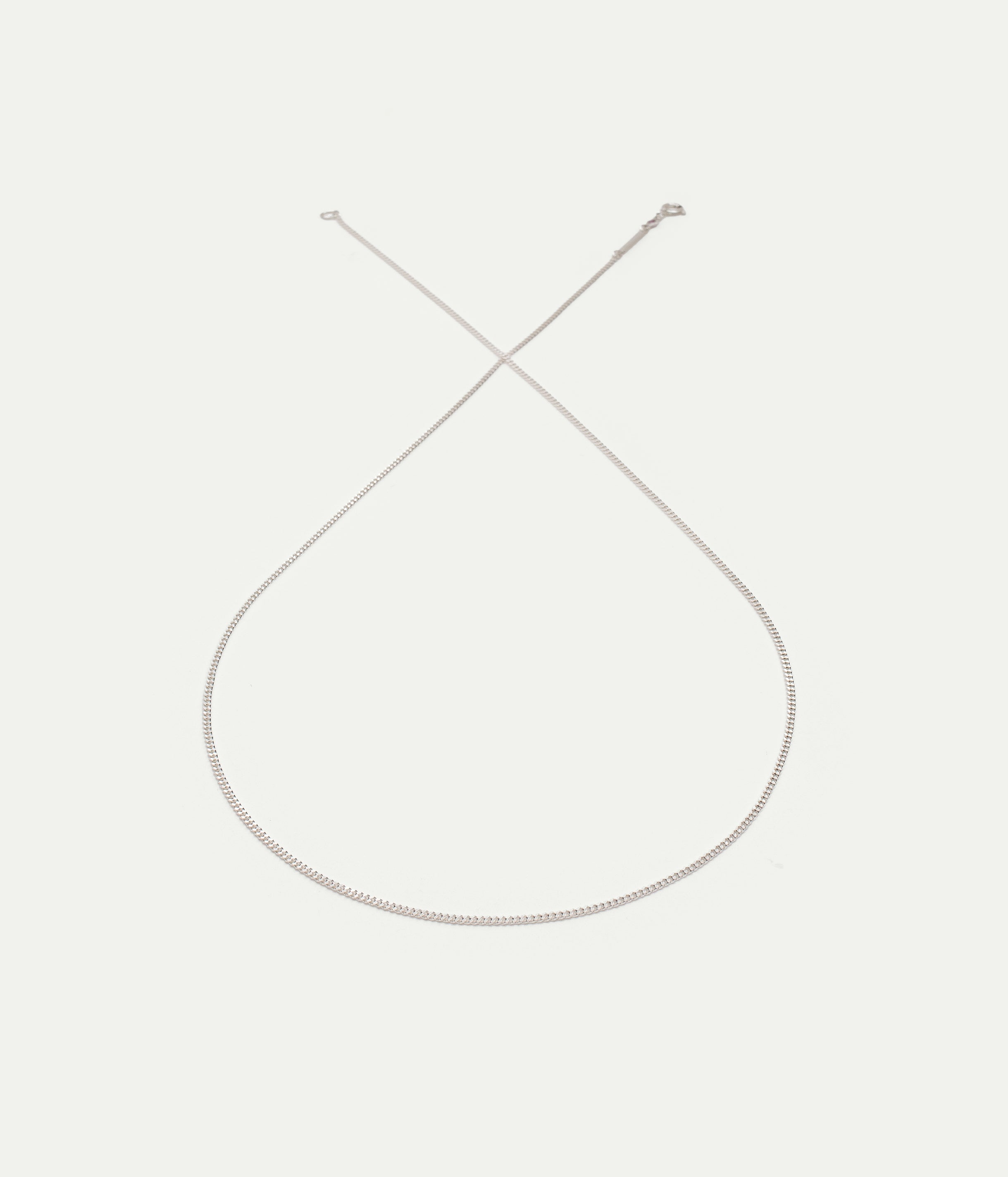 Collier June argent et saphir