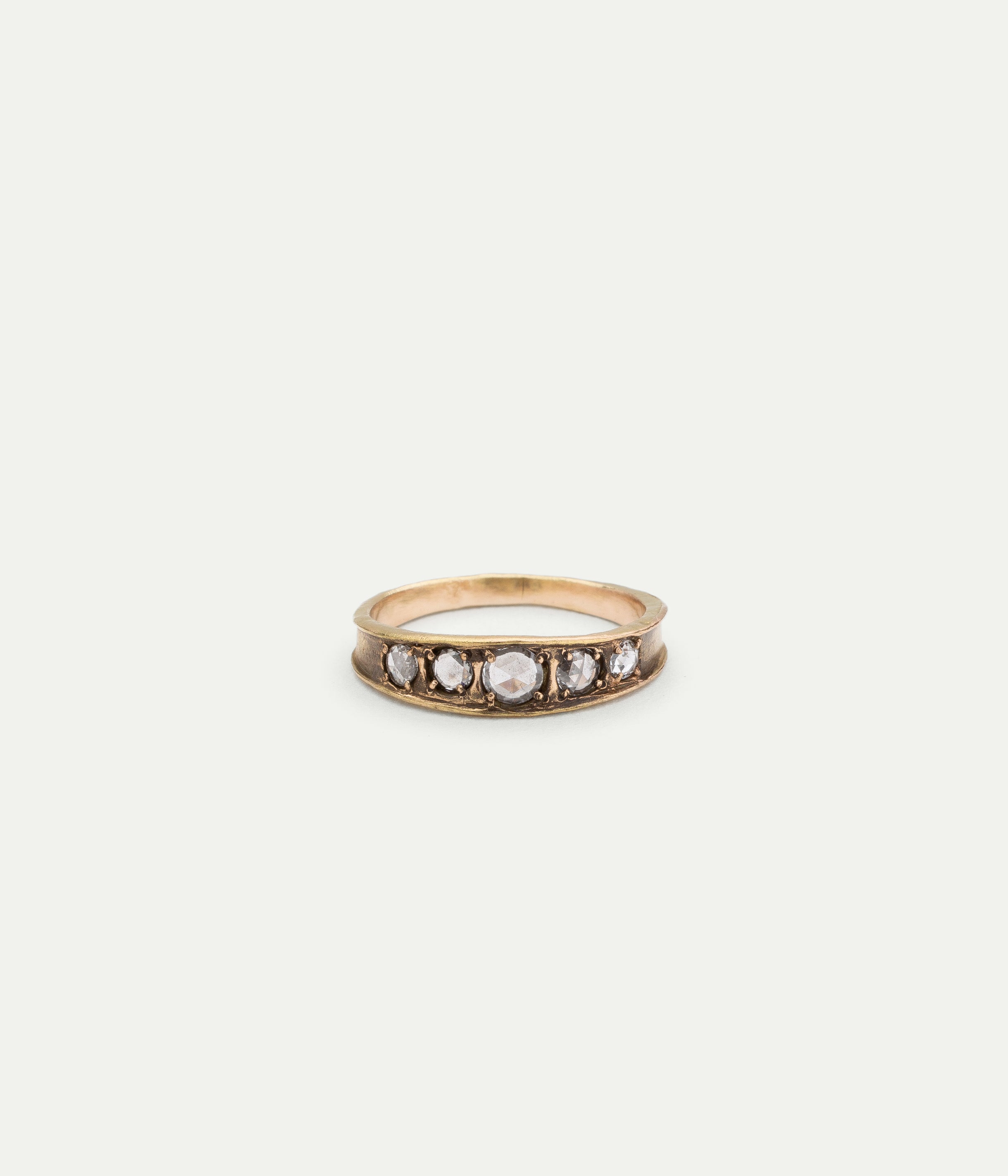 Marry Me new yellow gold and diamonds ring