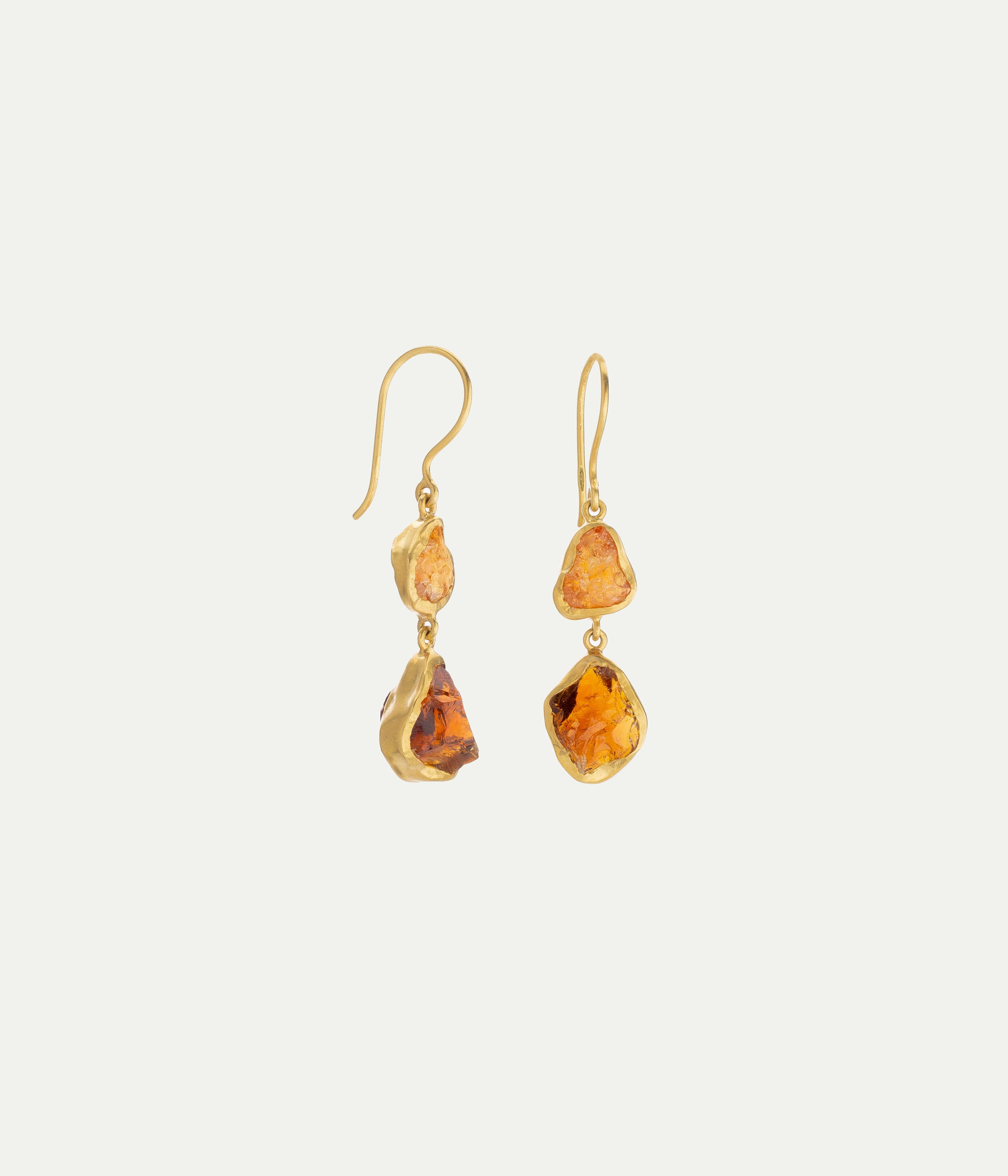 Metamorphic Double Drop Earrings