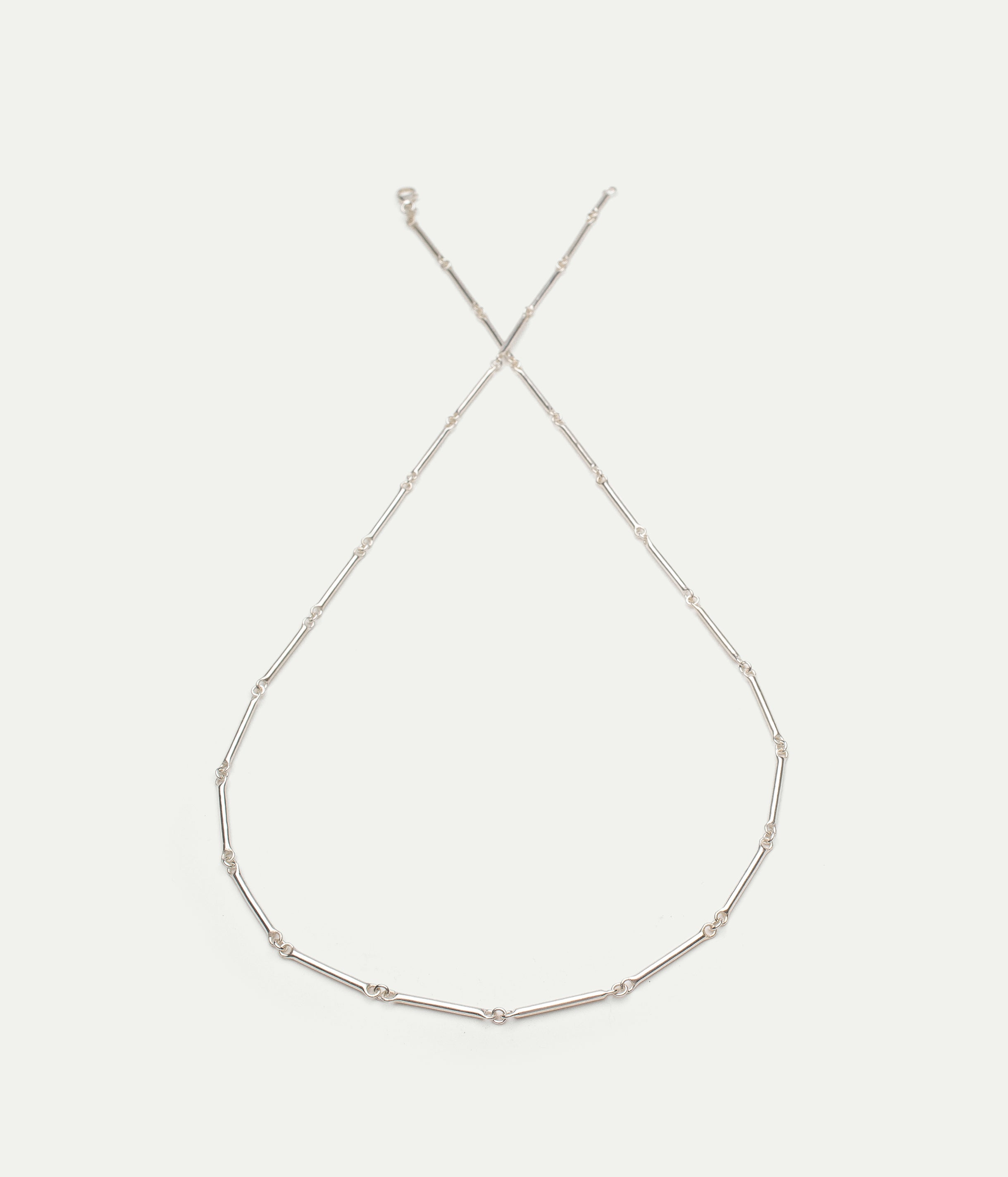 Chaine Yasmine Or Gris