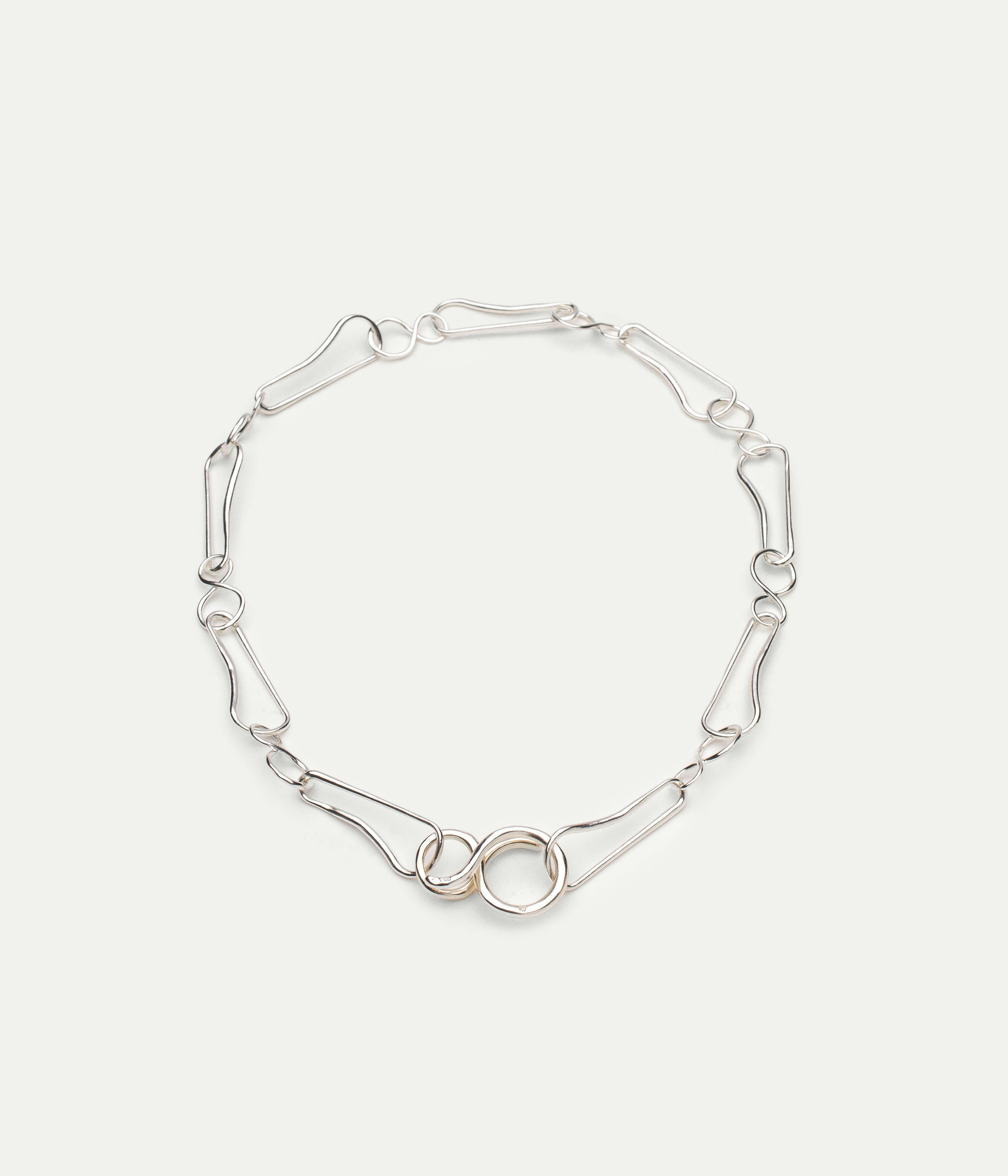 Les Liens silver necklace