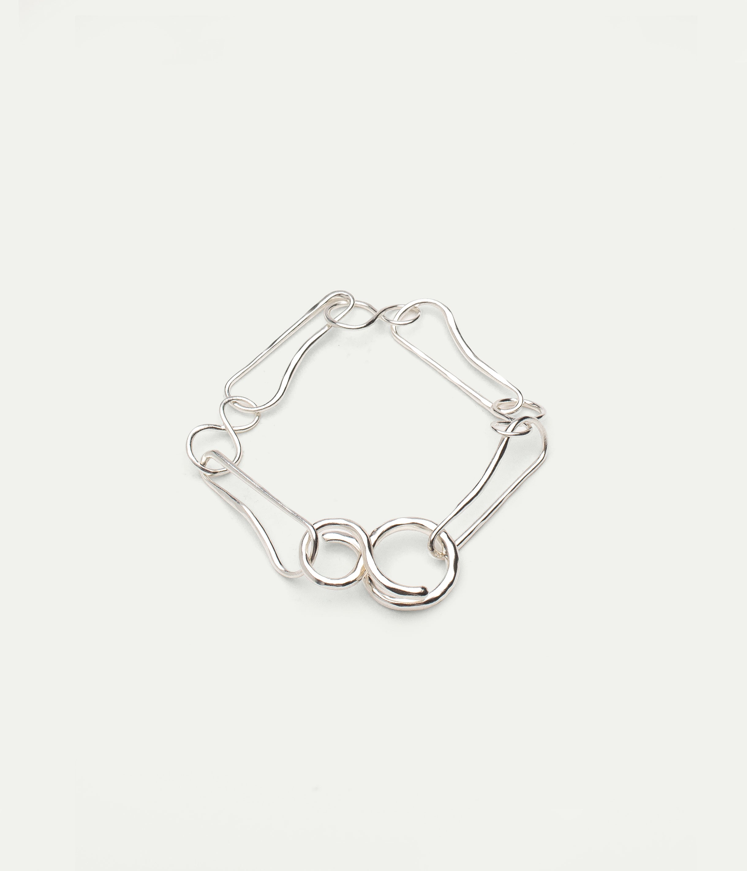 Les Liens silver bracelet