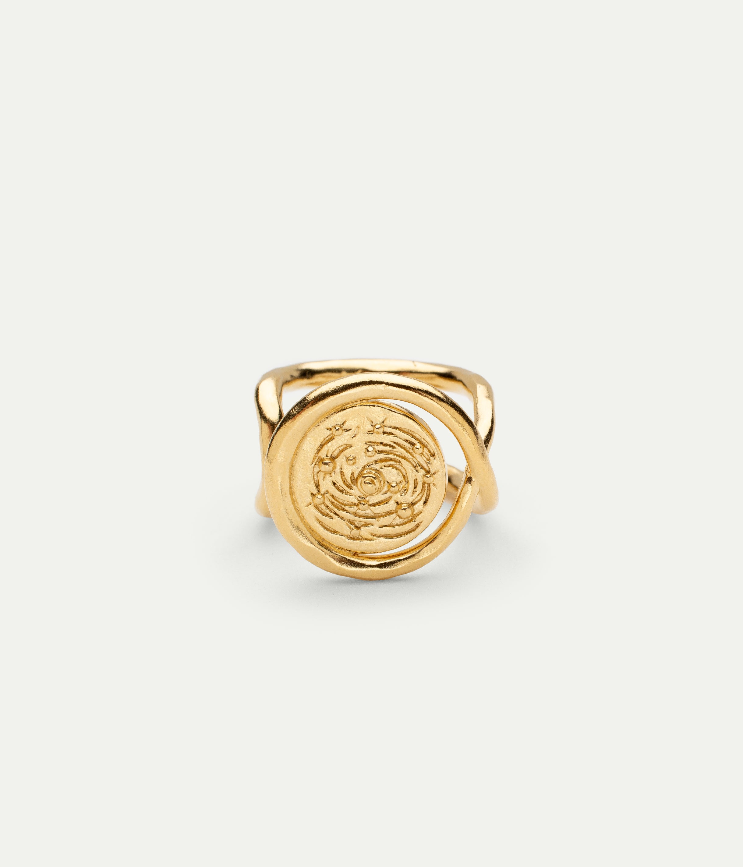 Galaxie vermeil ring