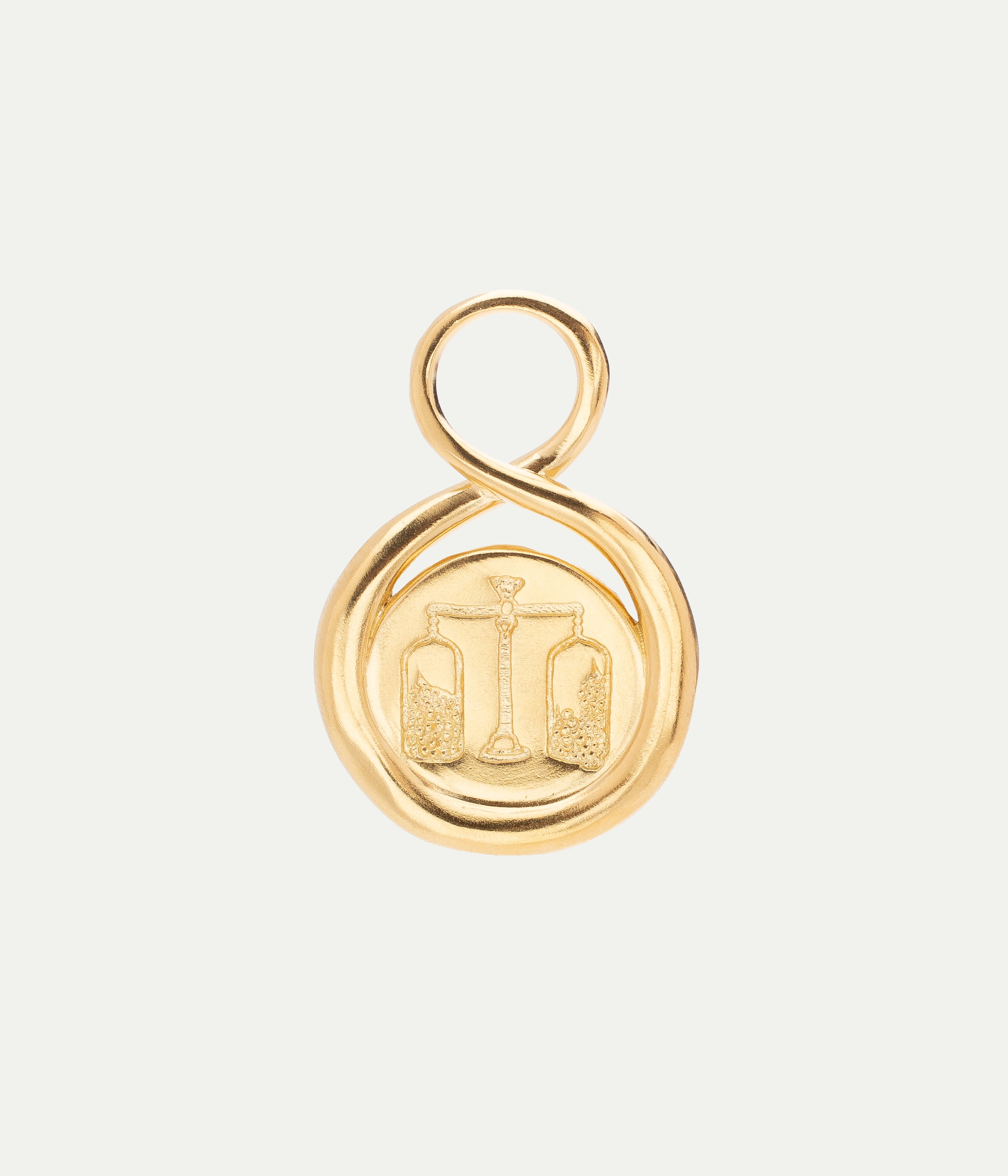 Pendentif Astres Balance vermeil