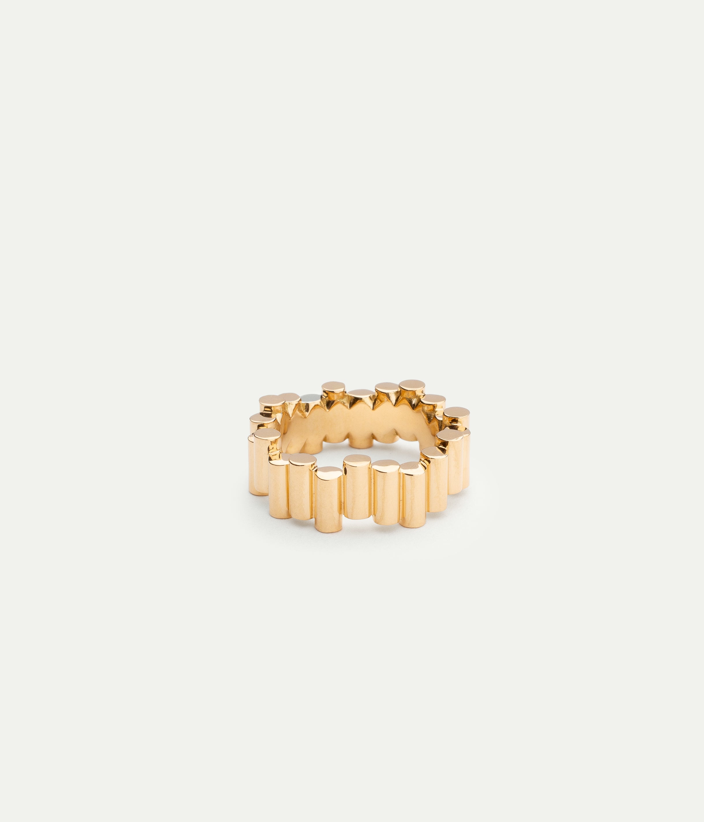 Edge Medium yellow gold ring