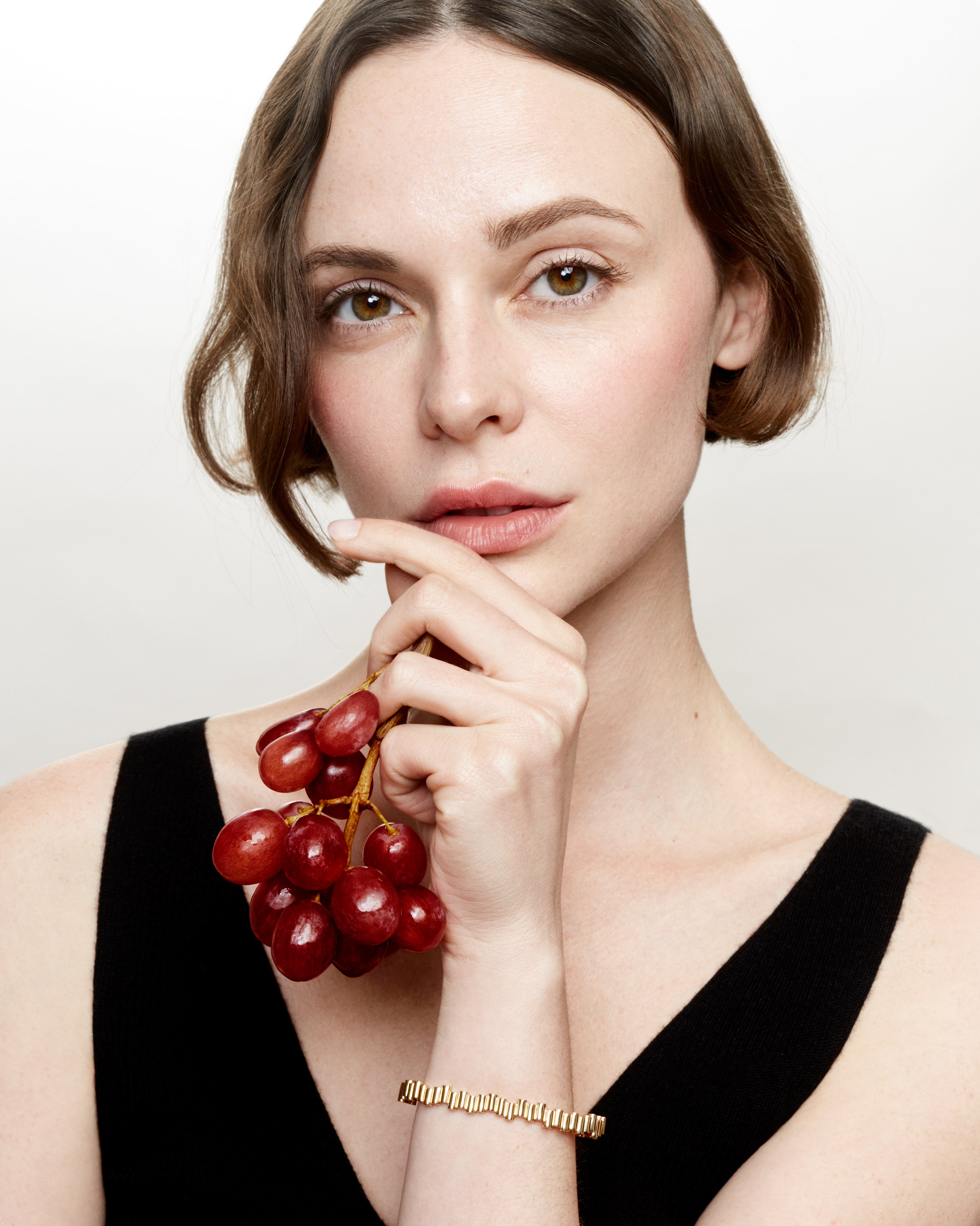 Bracelet jonc Edge or jaune