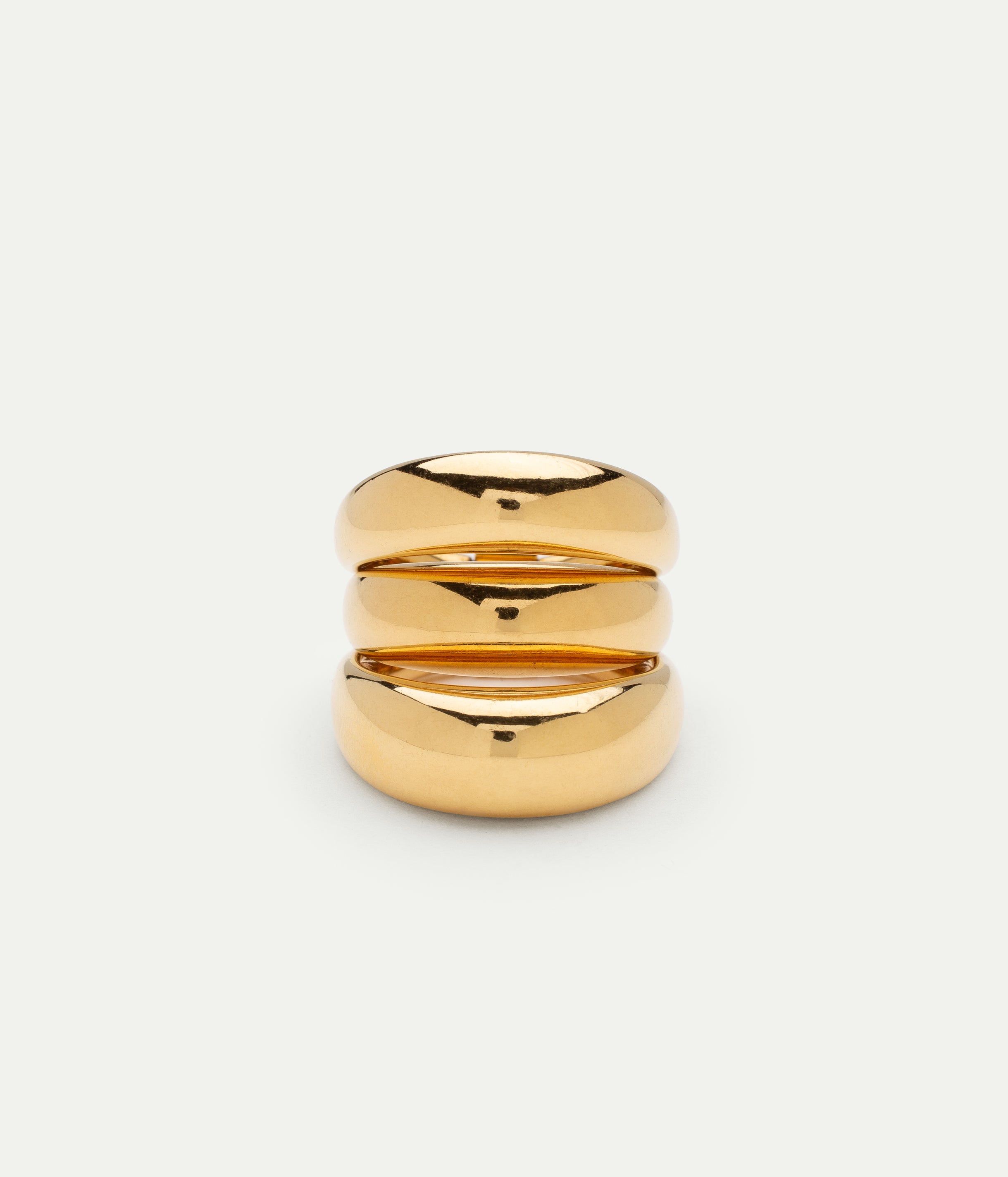 Blow Up Solar gold-plated Ring