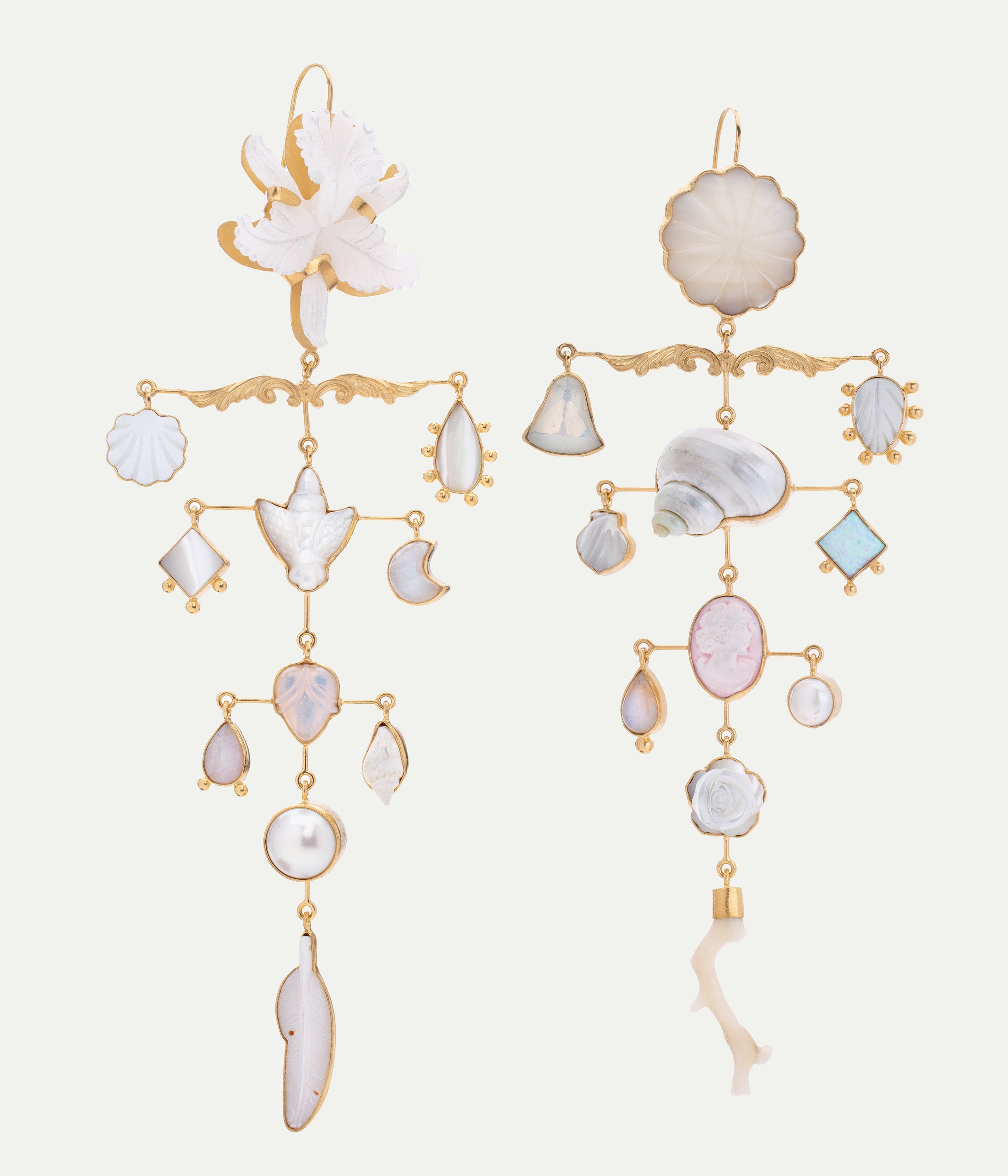 MULTILAYER BALANCE EARRINGS