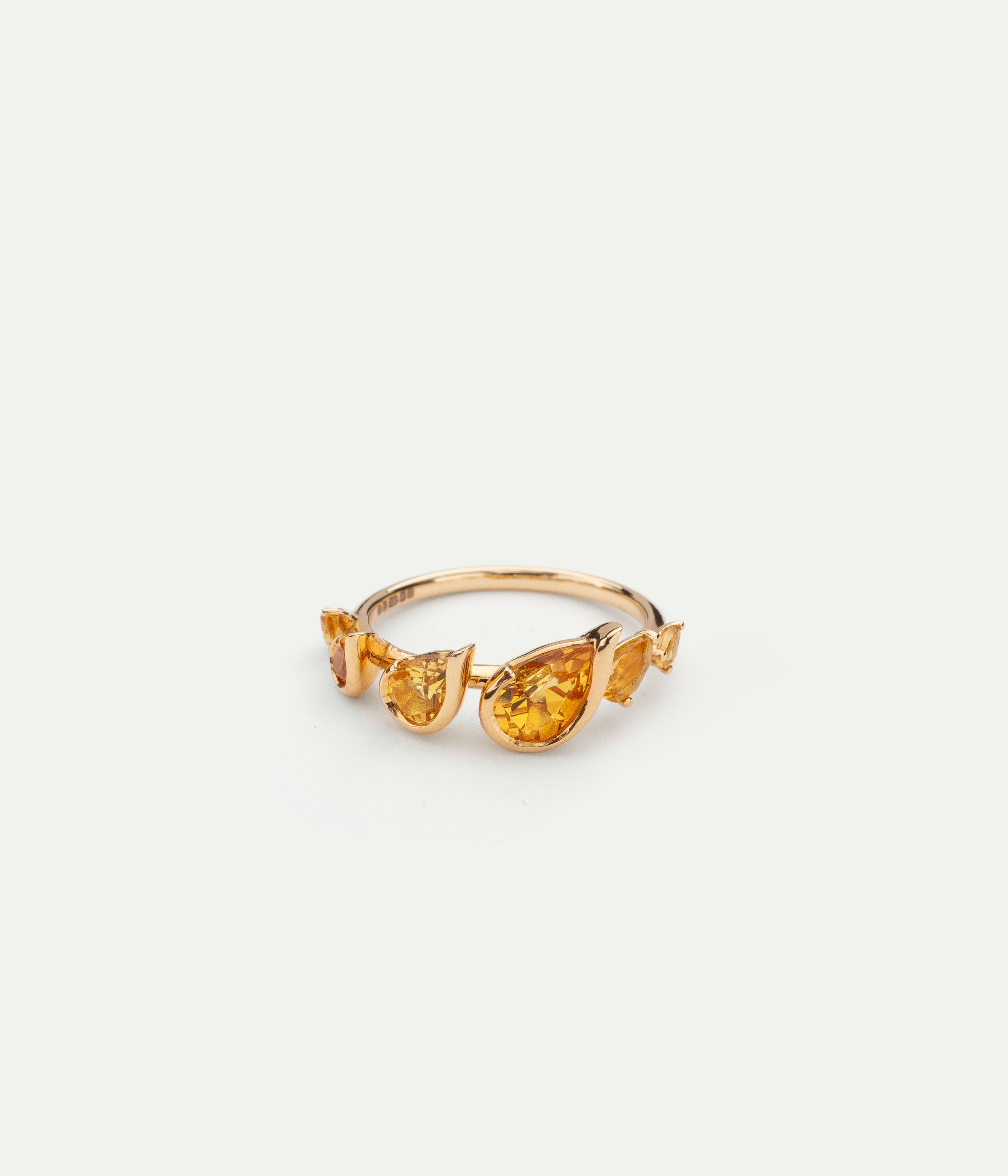 Citrine Flicker Ring