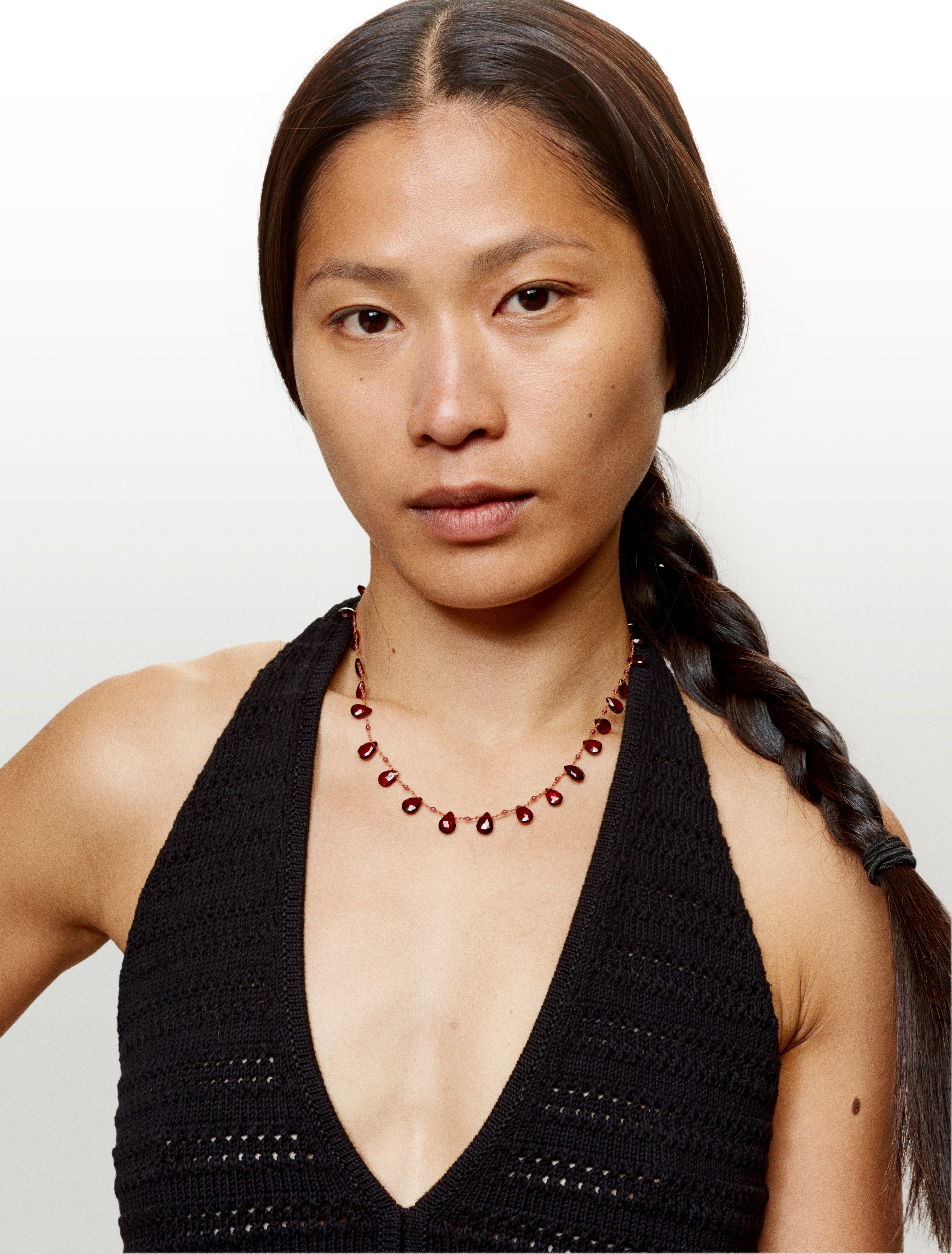 Elston Garnet necklace