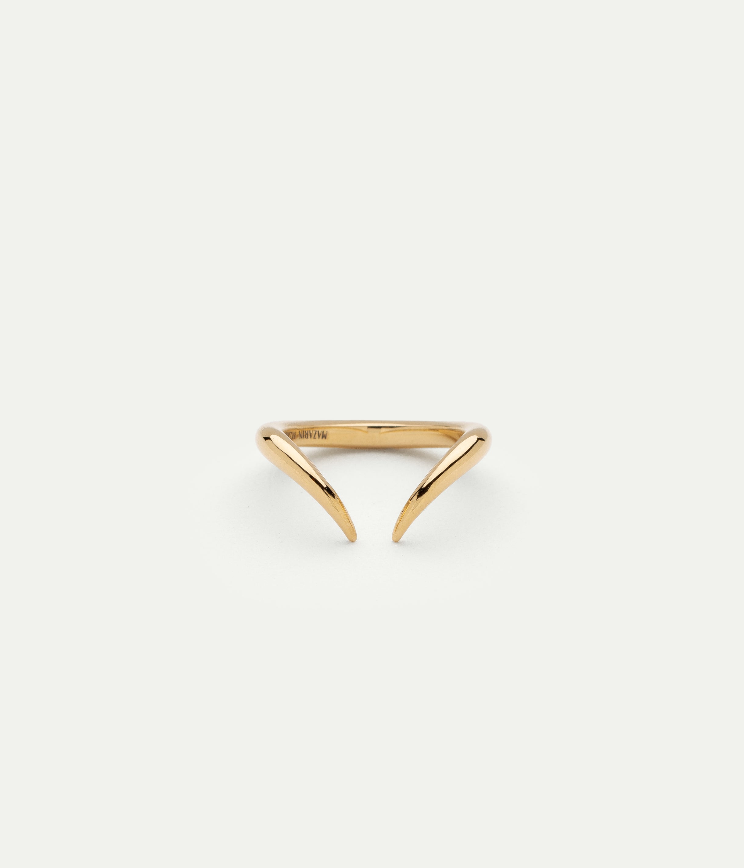 Yellow gold EBORIS DUCHESSE ring