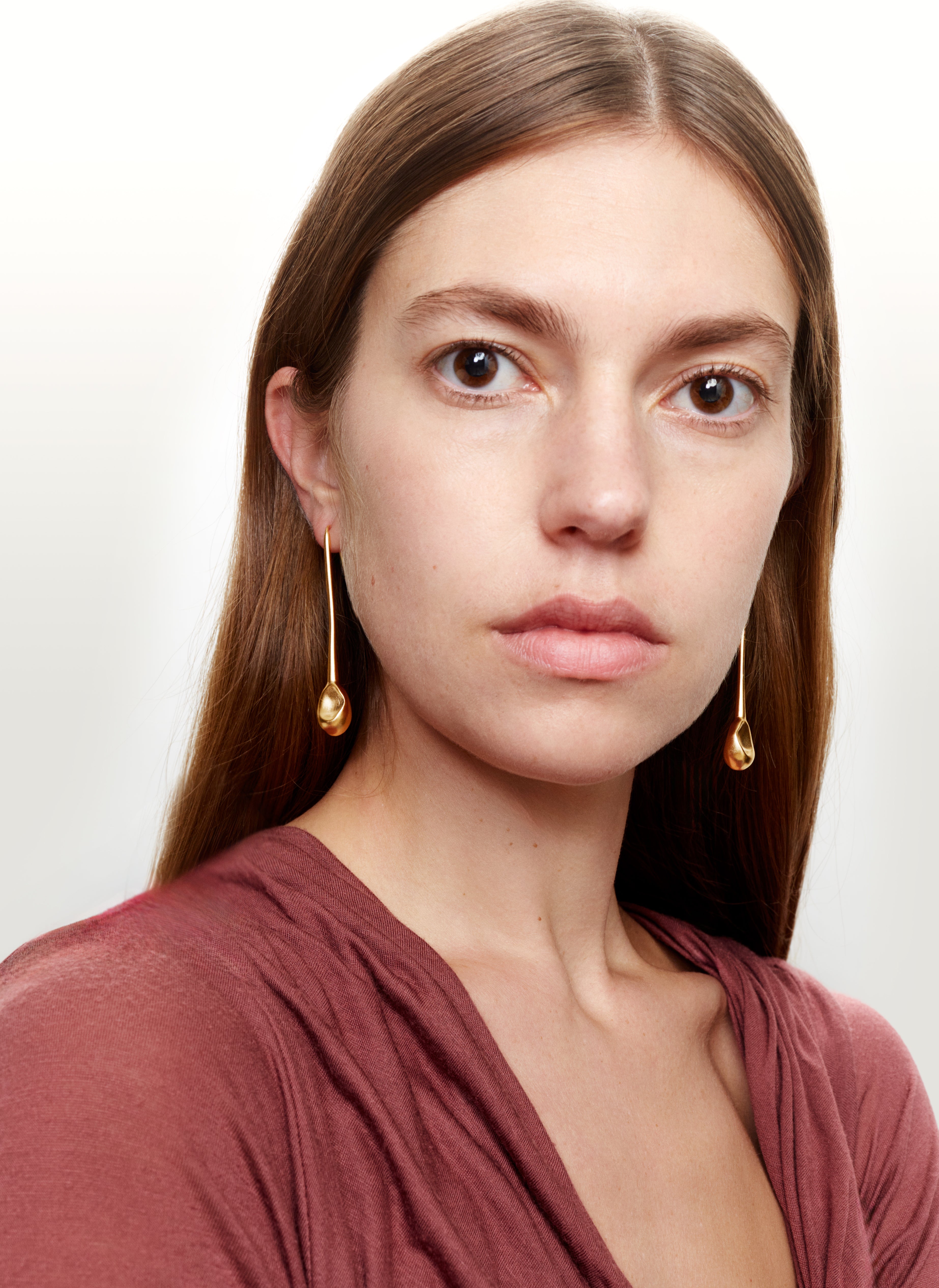 Vermeil Heart earrings