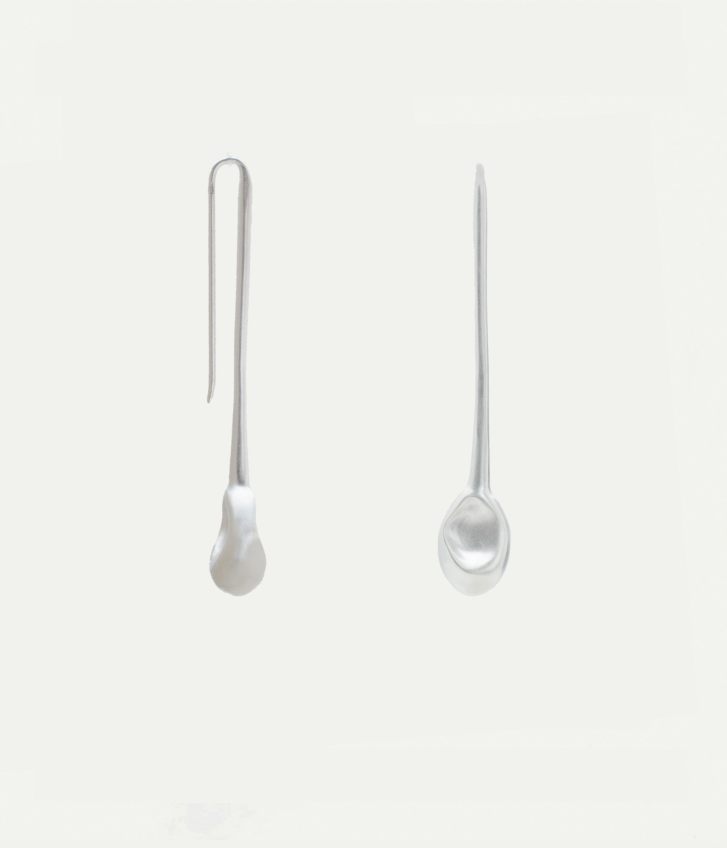 Silver Heart earrings