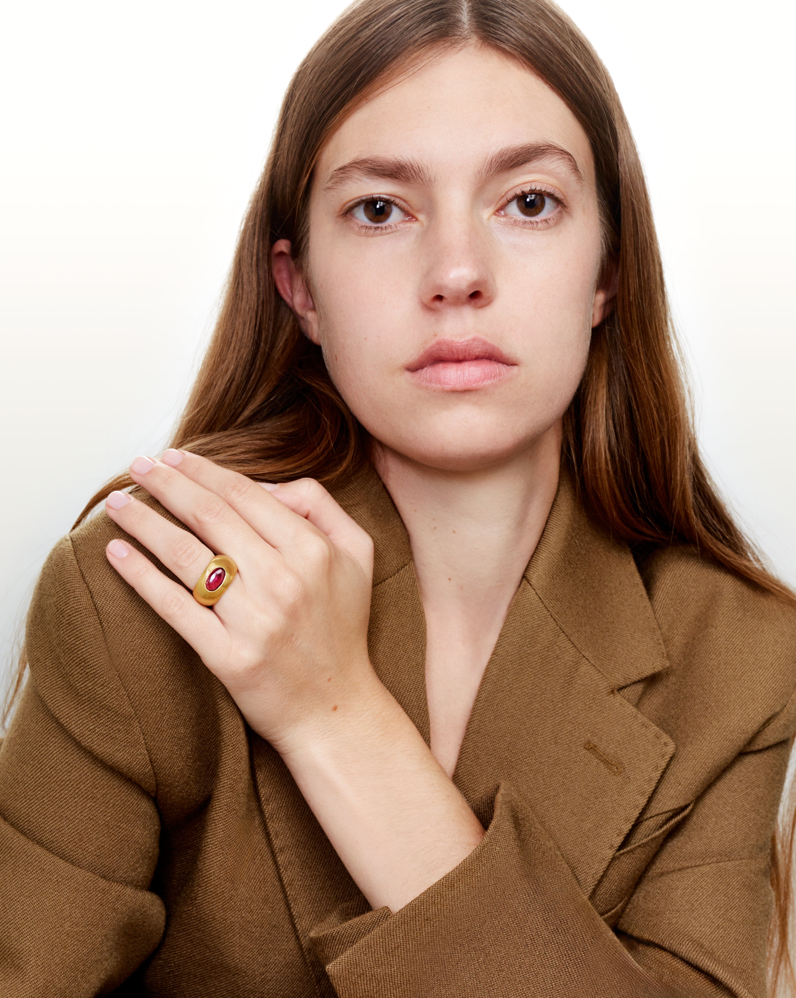 Pink Ibis Pinky Tourmaline ring