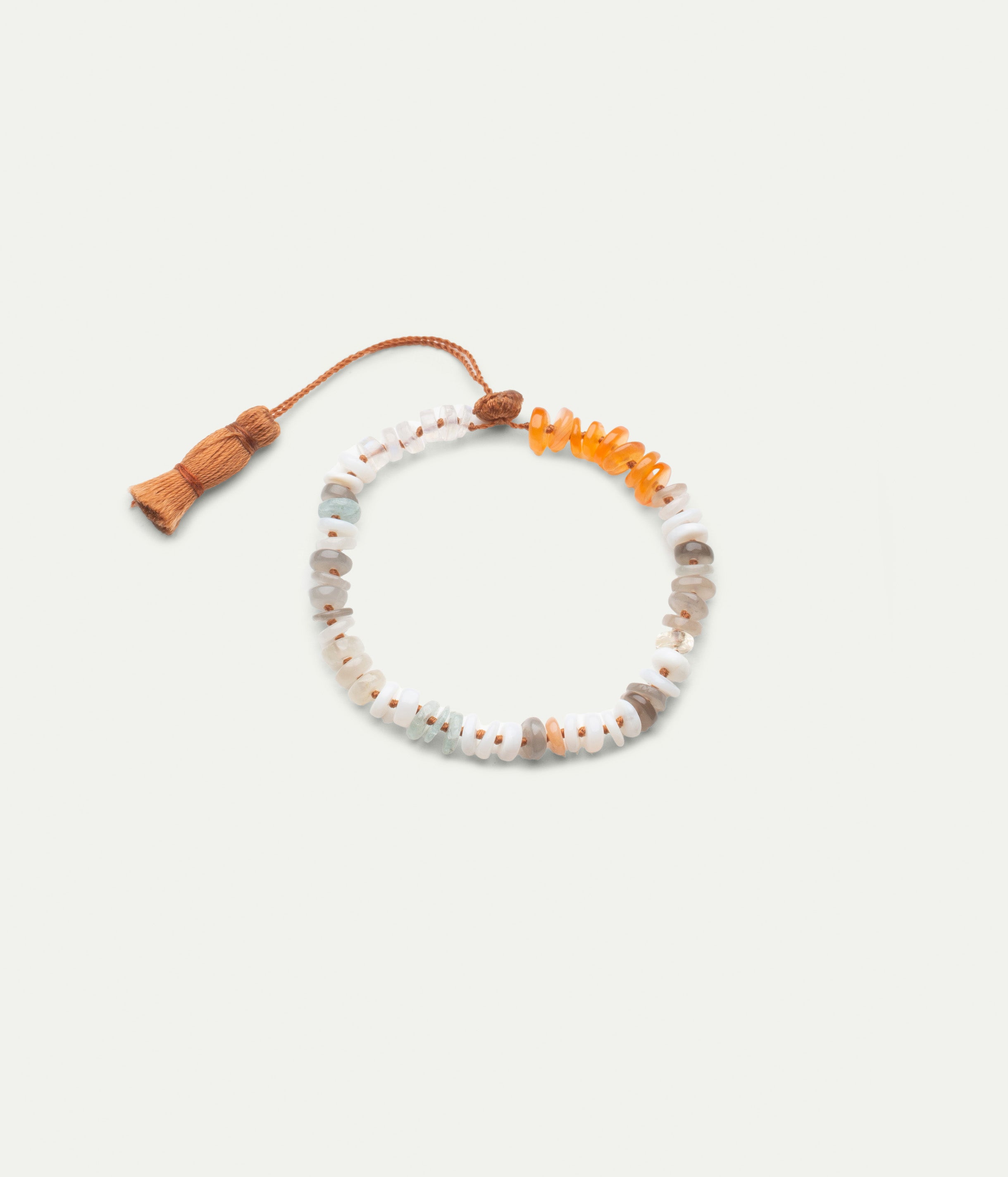 Bracelet Pompom Opale