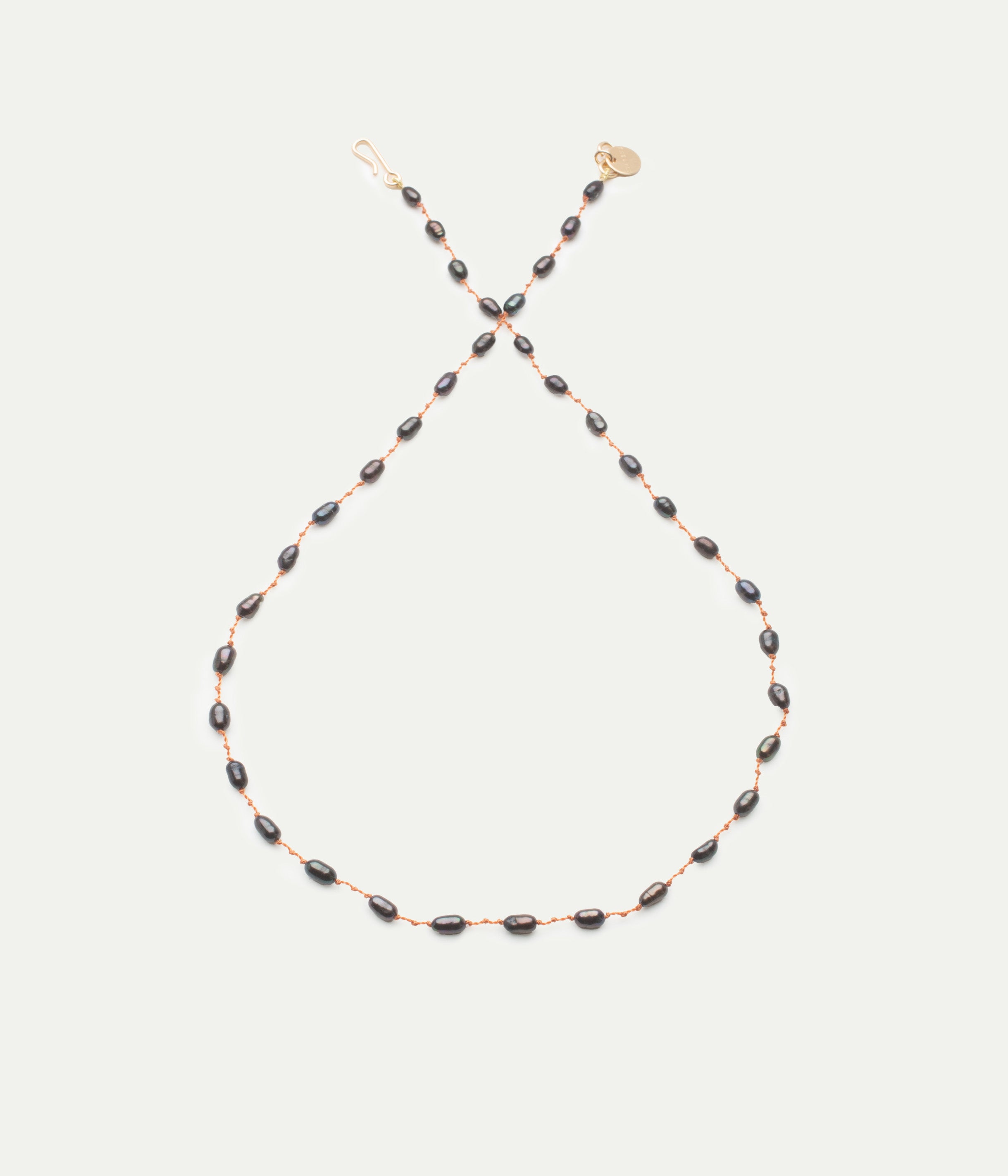 Mini Bird Black Necklace