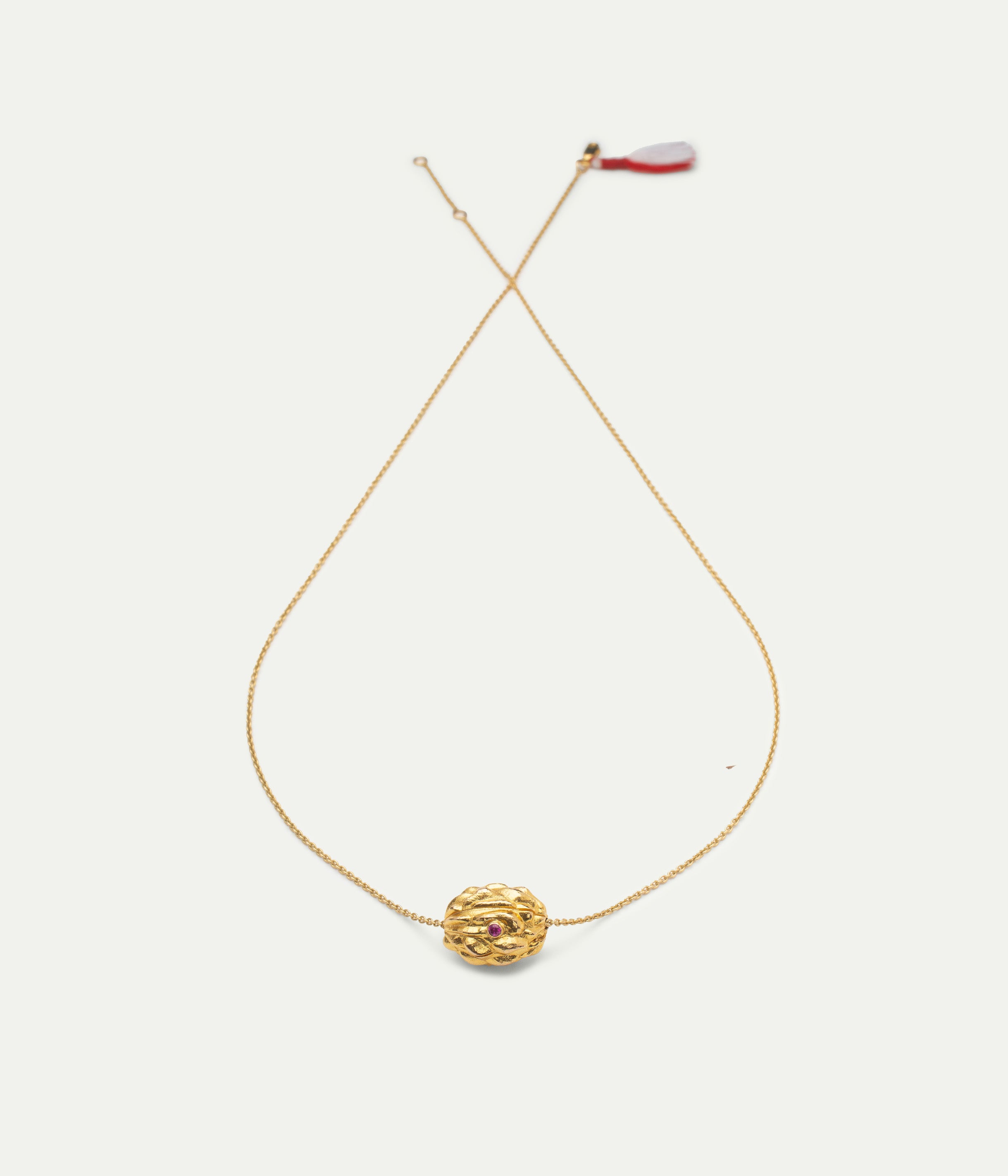 Collier XL Talisman Rubis