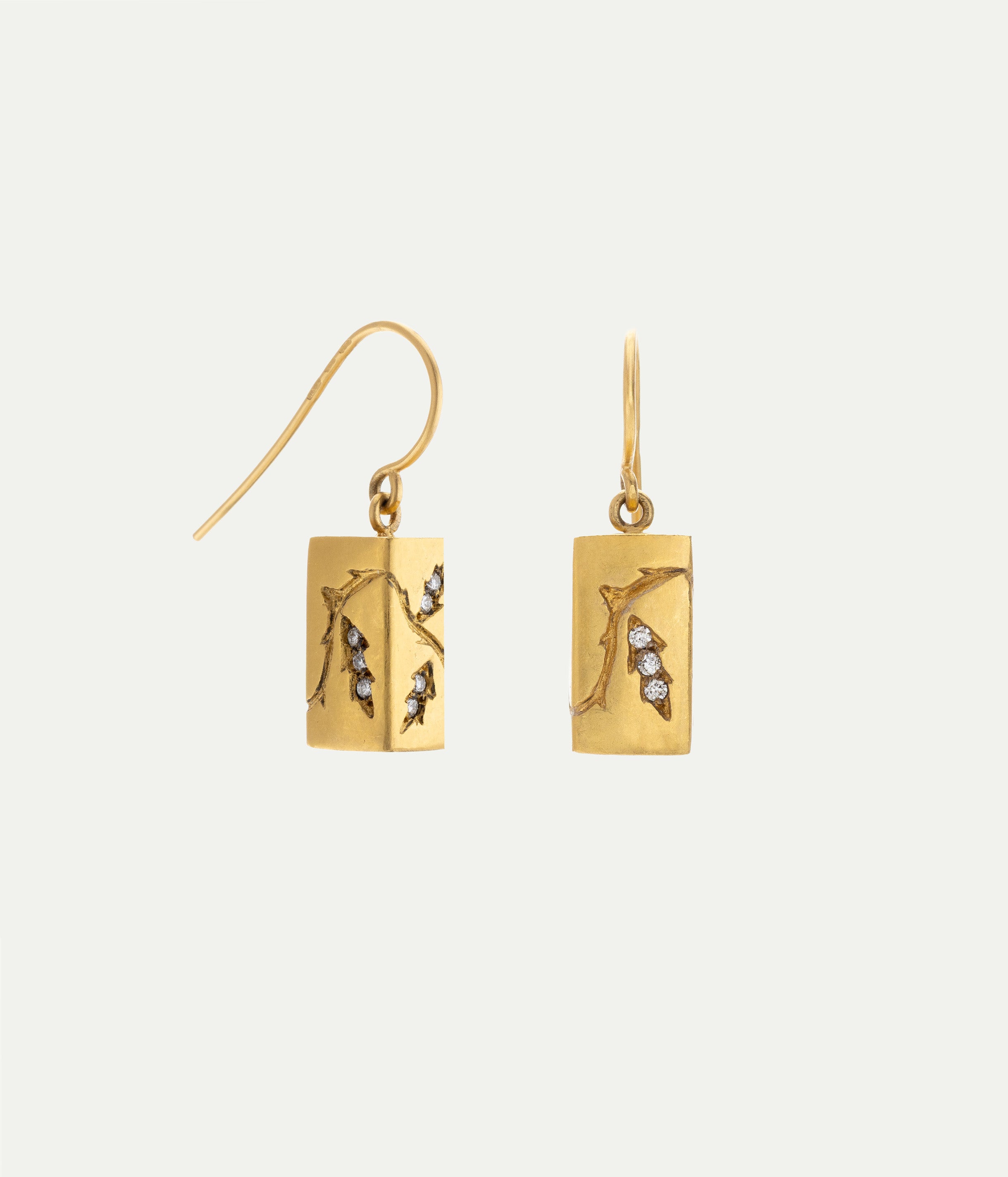 Grow Baby diamond earrings