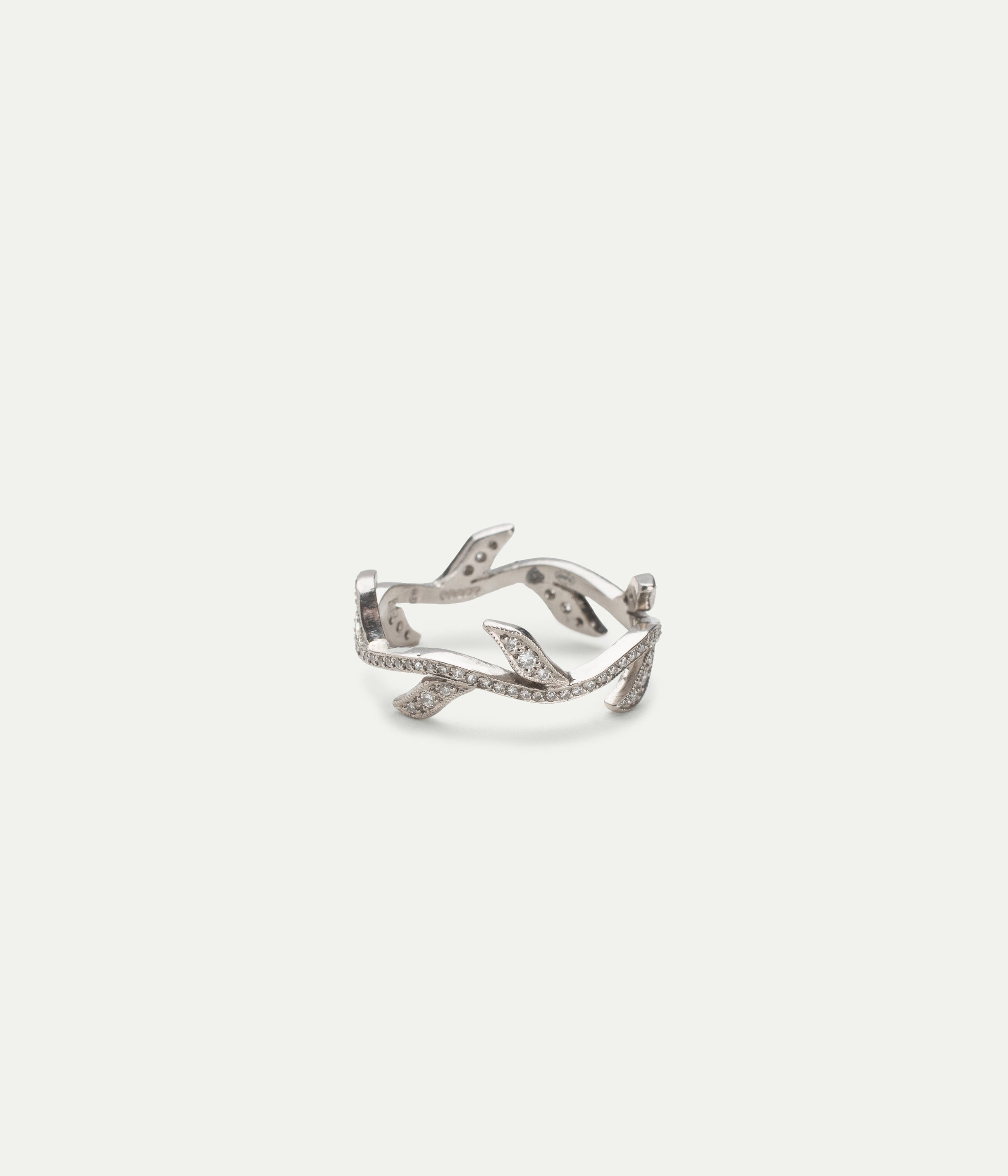 Vien & Leaf ring