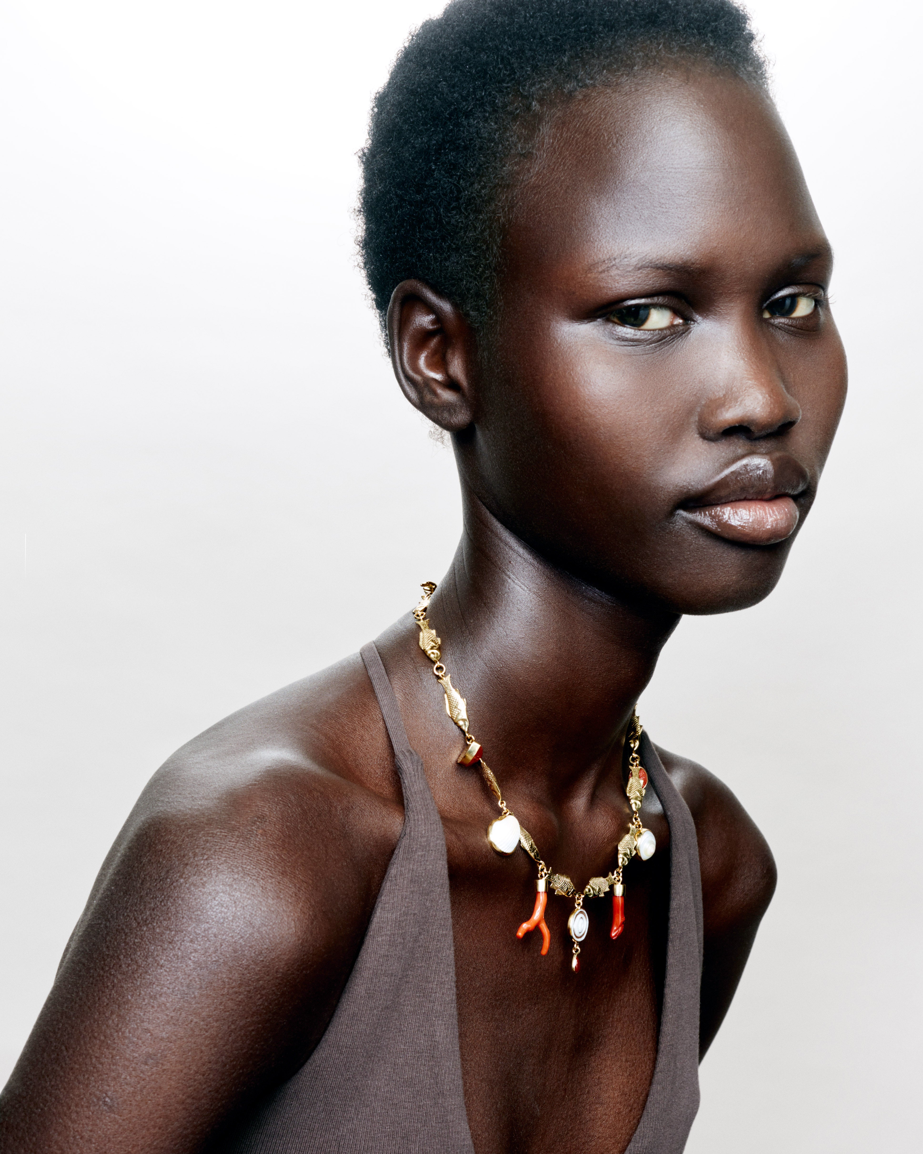 Fish Multi Charm necklace