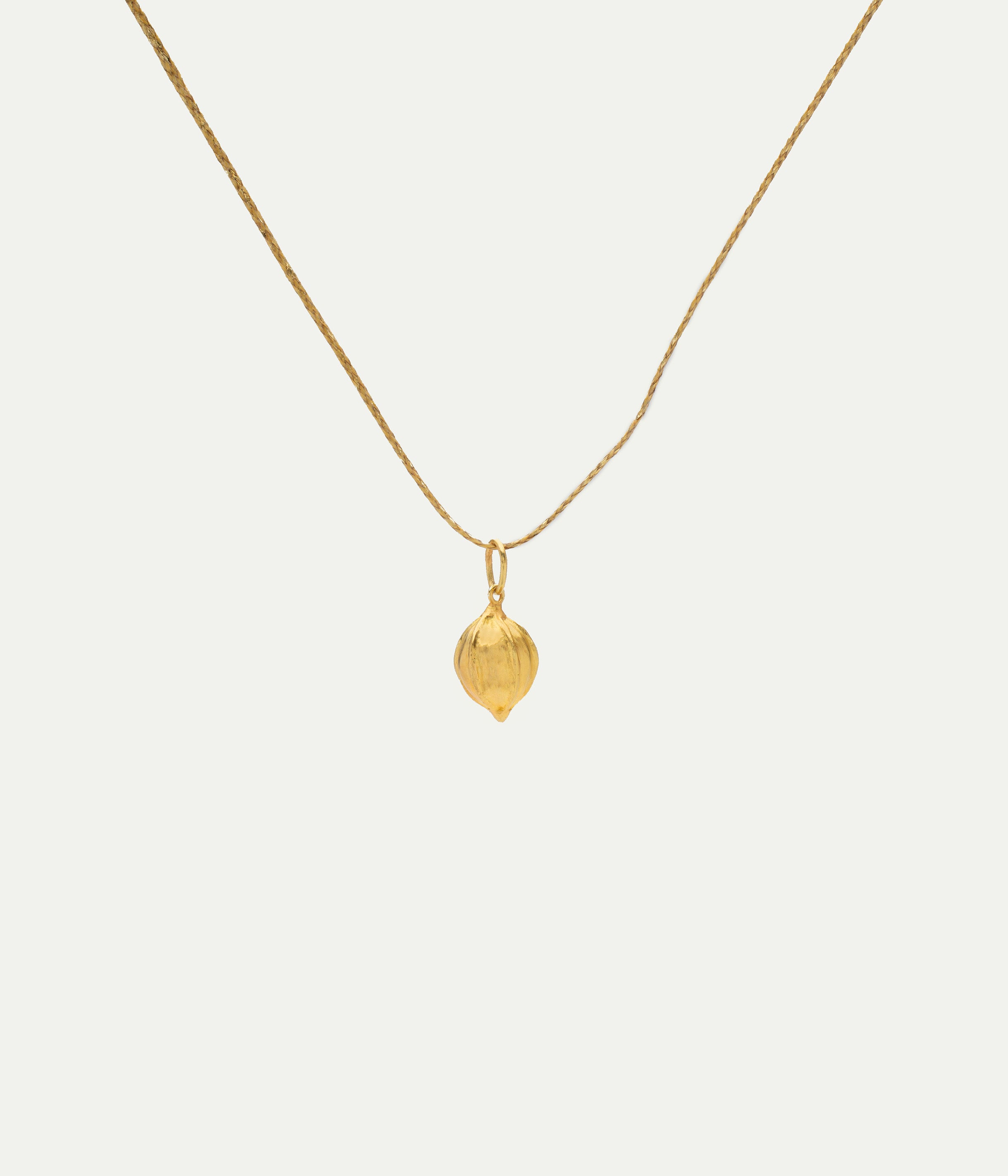 Jackfruit pendant necklace