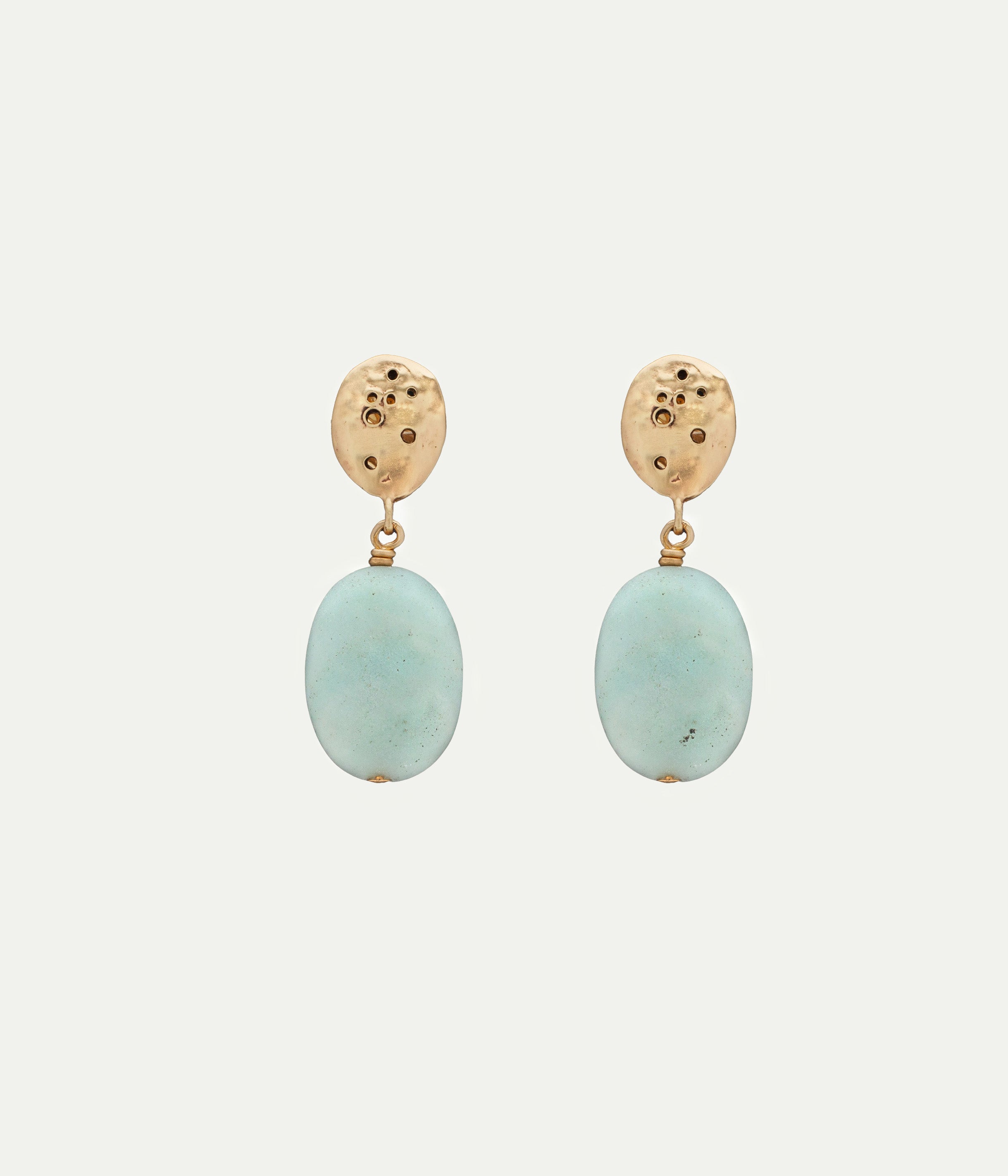 Boucles d'oreilles Constellation Amazonite