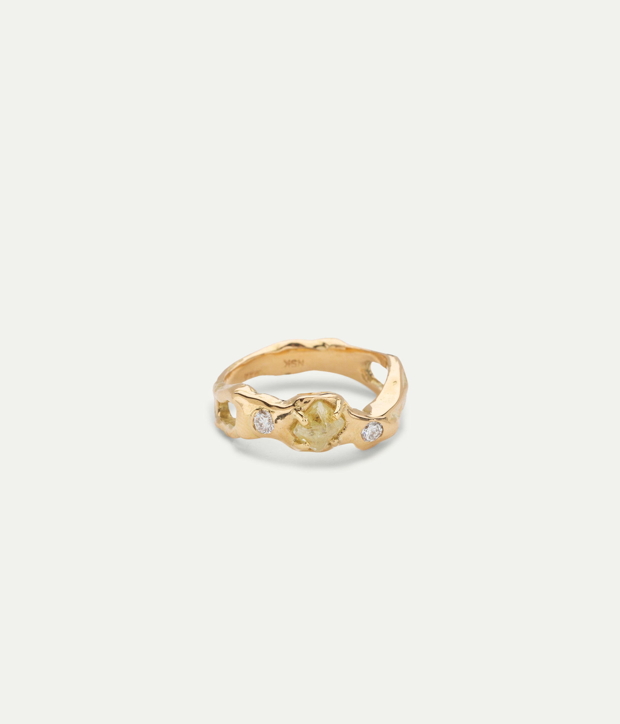 Bague Eternel Diamant jaune