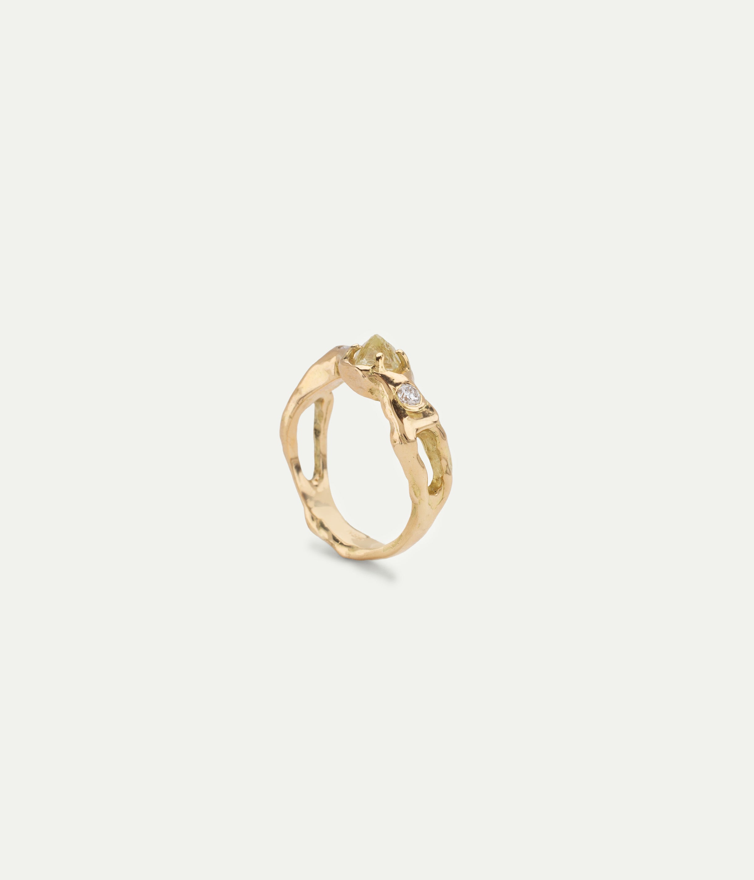 Eternal Yellow Diamond Ring
