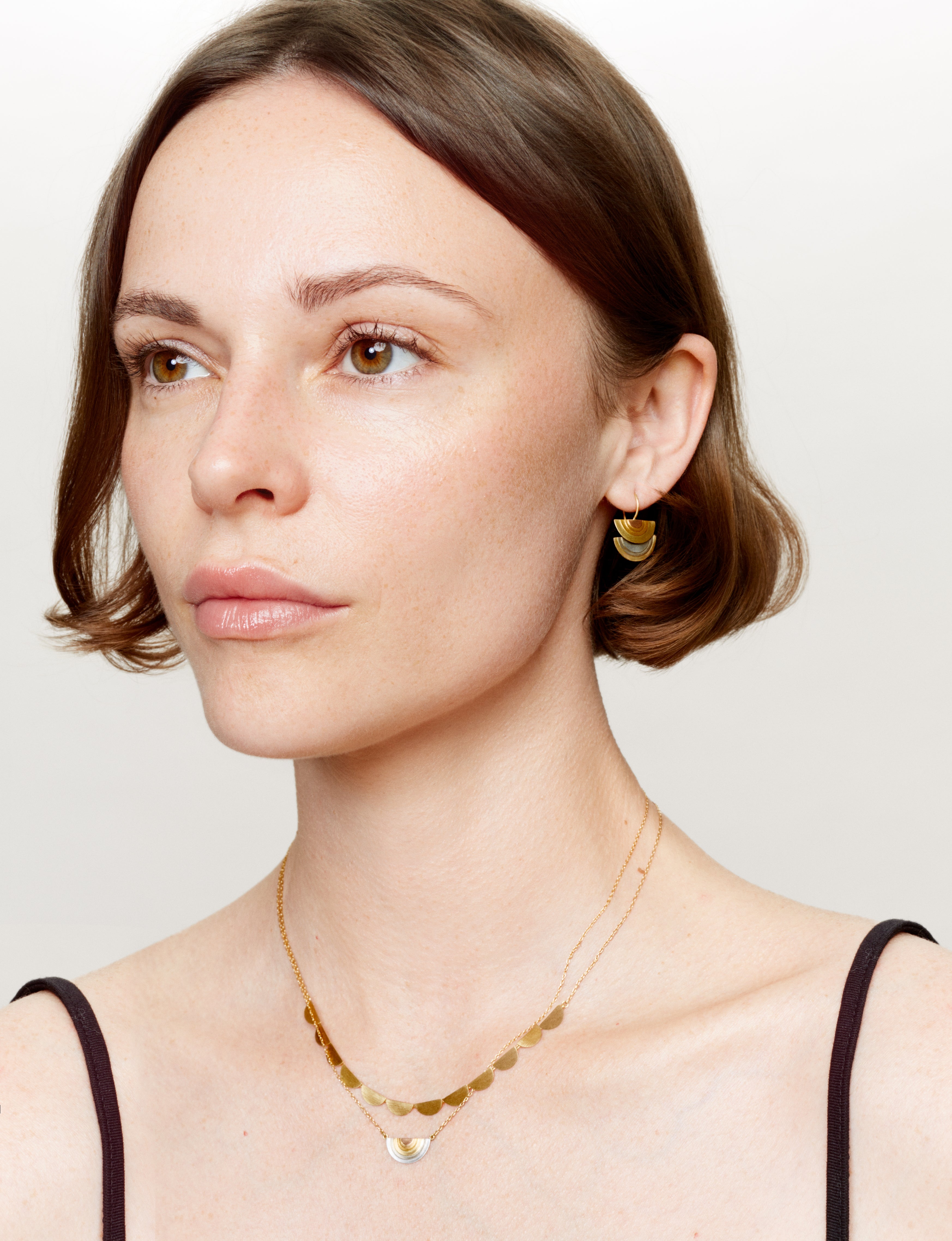 Sun Halo Up earrings