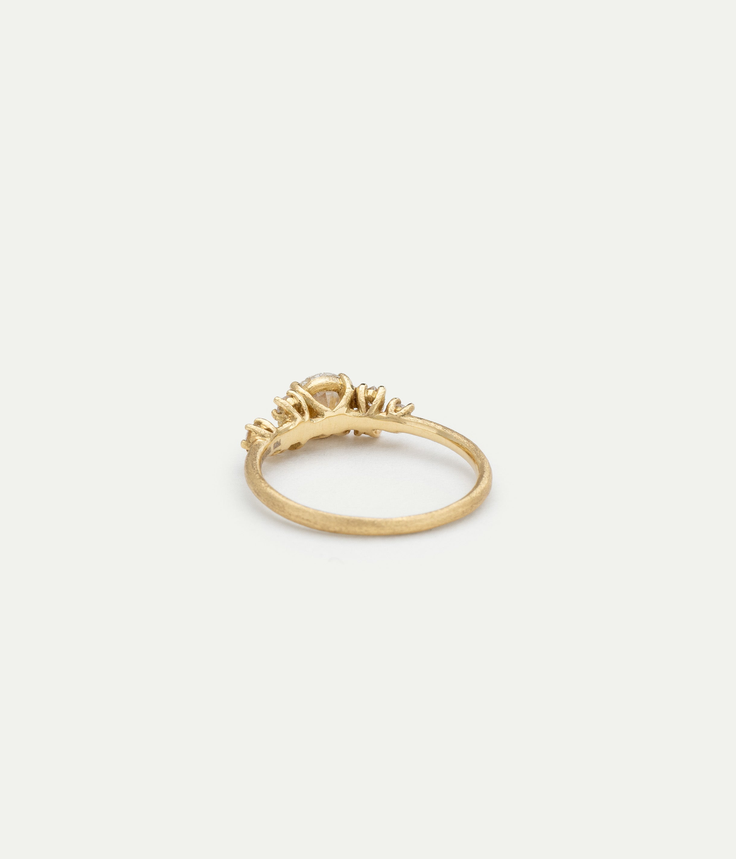 Aurore White diamond 0.54 cts ring