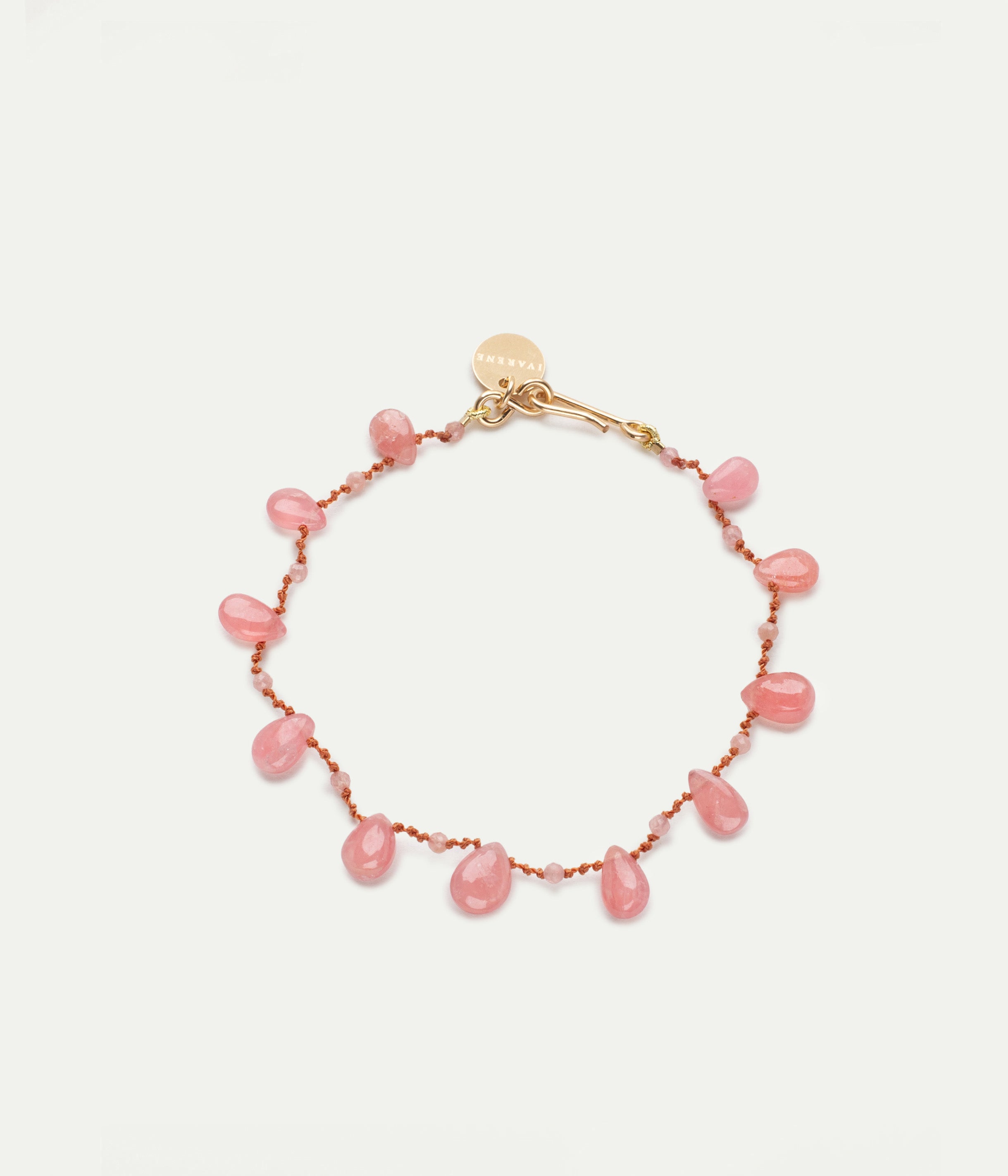 Cheremoya Rhodocrosite bracelet