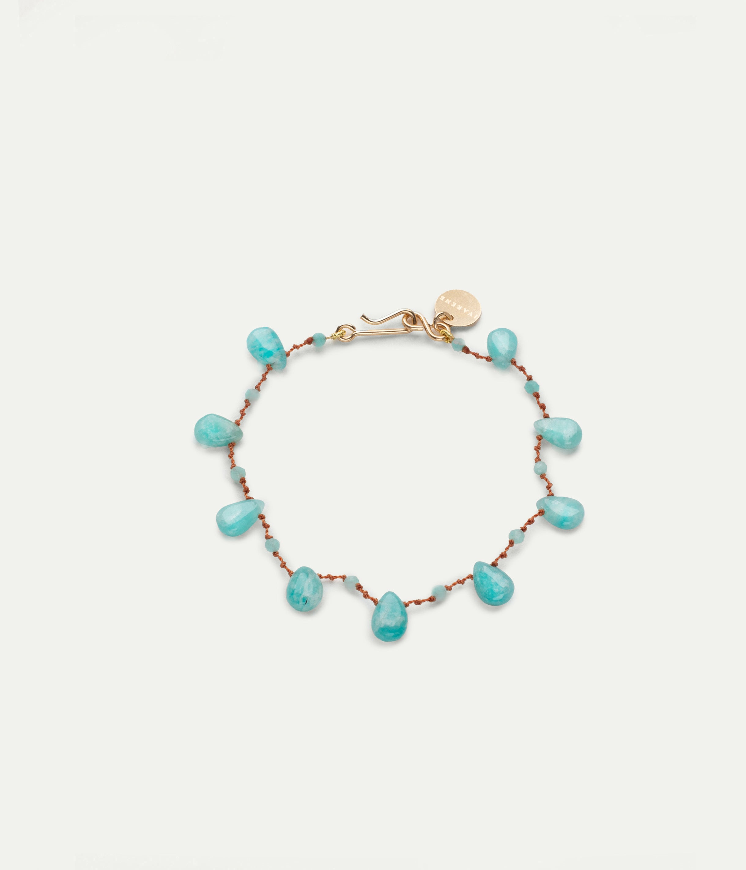 Bracelet Beetle Drops and Beads Amazonite