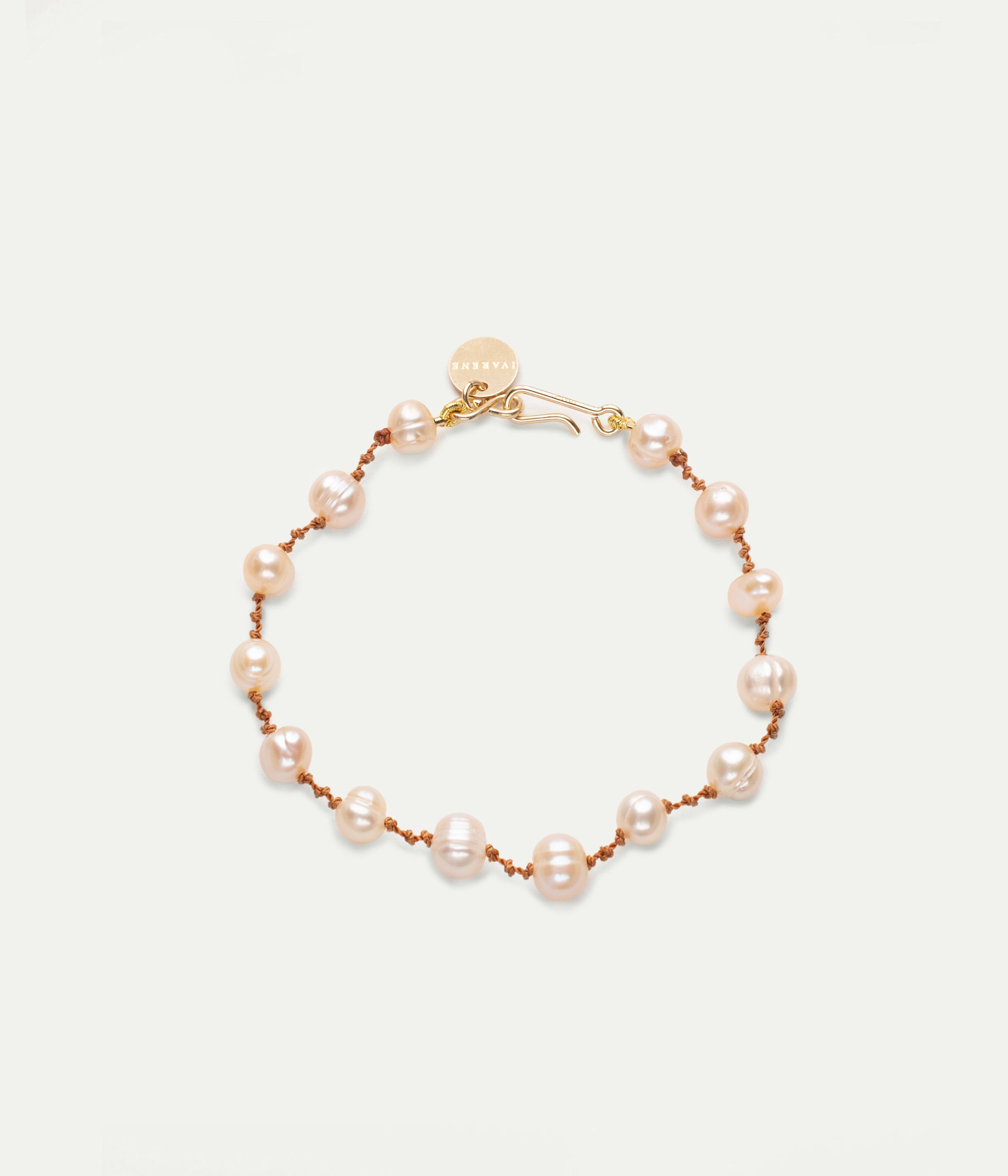 Bird pearls bracelet