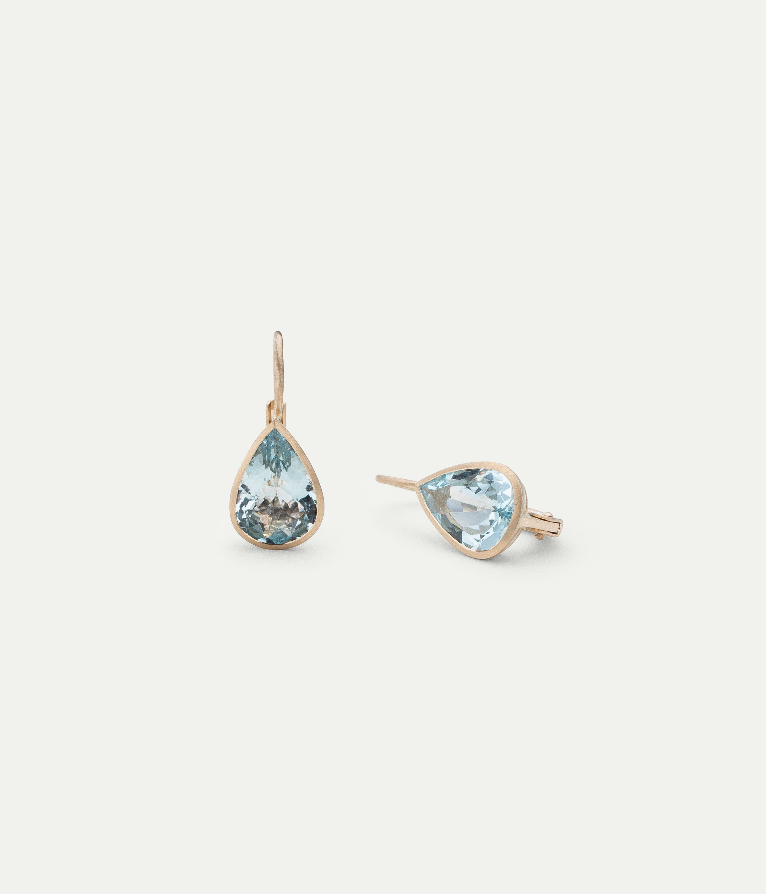 Gwyneth Aquamarine earrings