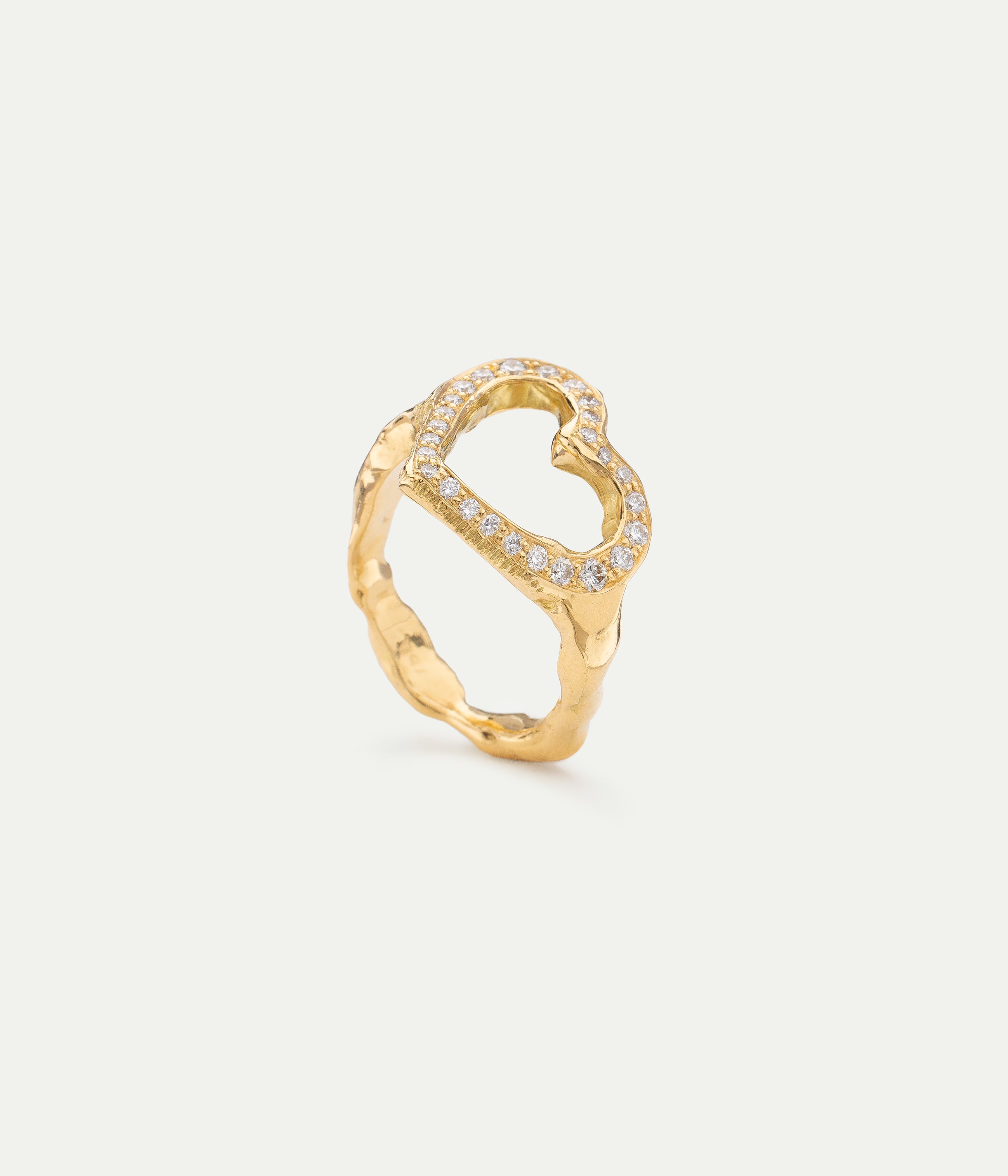 Bague Small Hearted Diamants