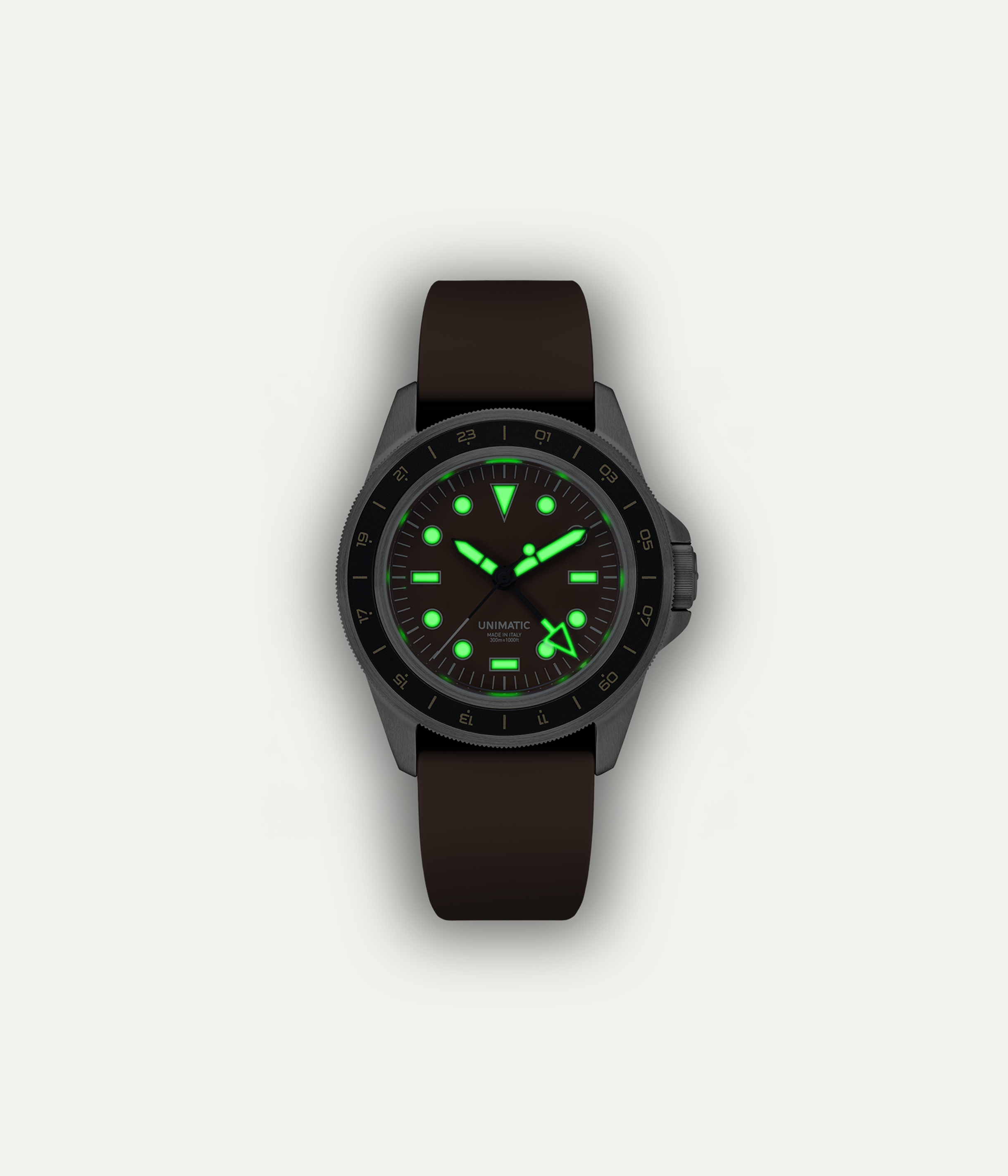U1-GMT-DHBR Brown Limited Edition Watch