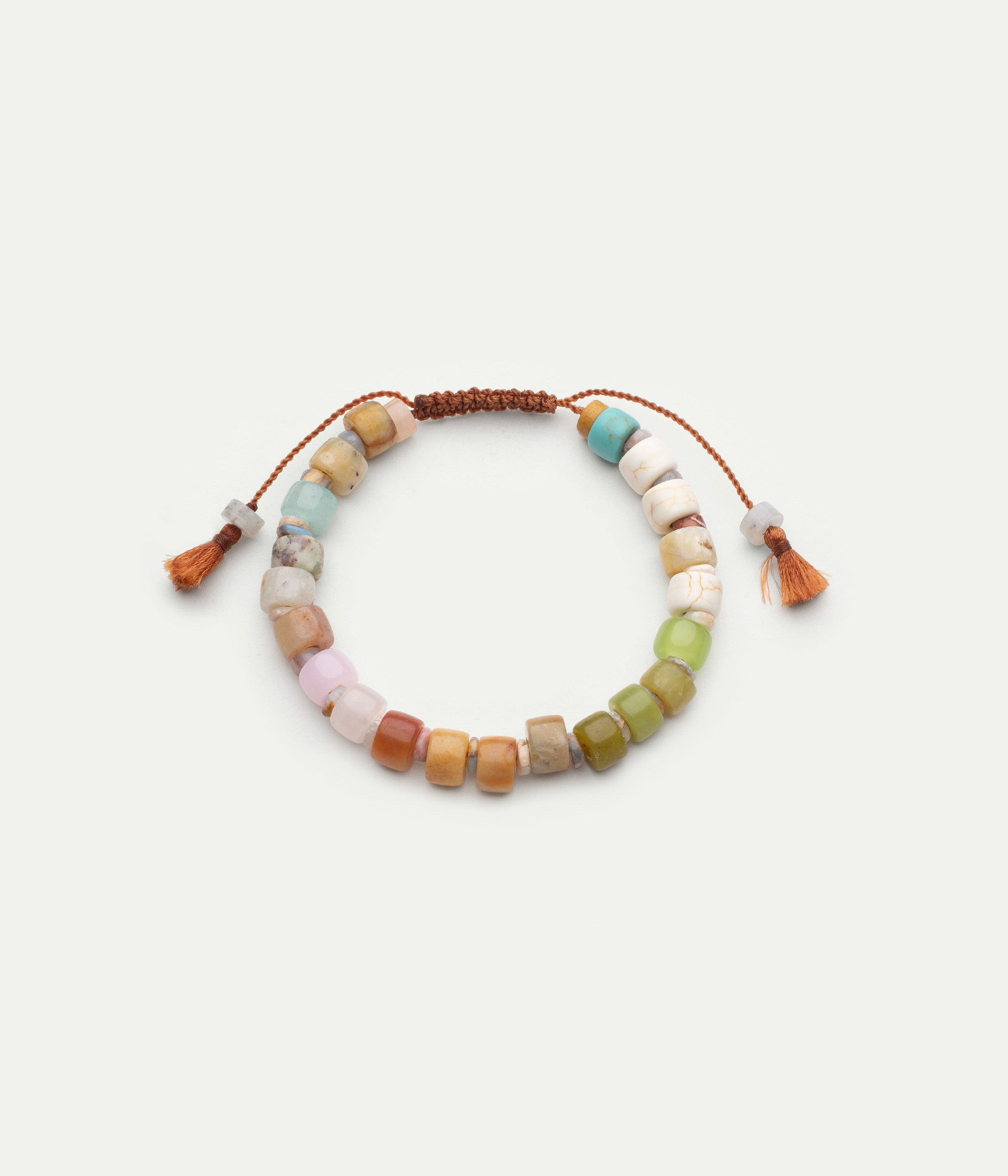 Bracelet Pompom multi pierres