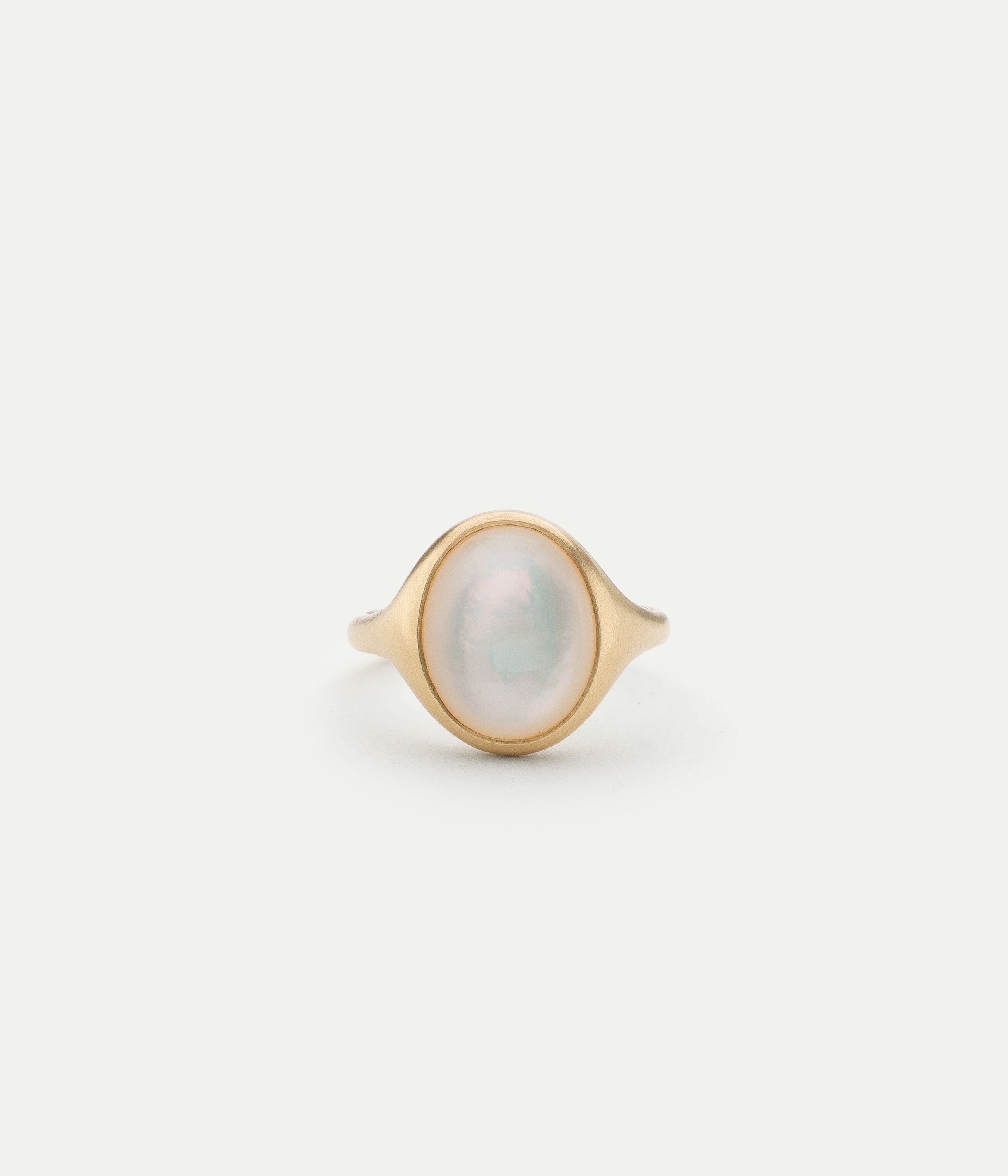 Medea Son Mother of Pearl ring