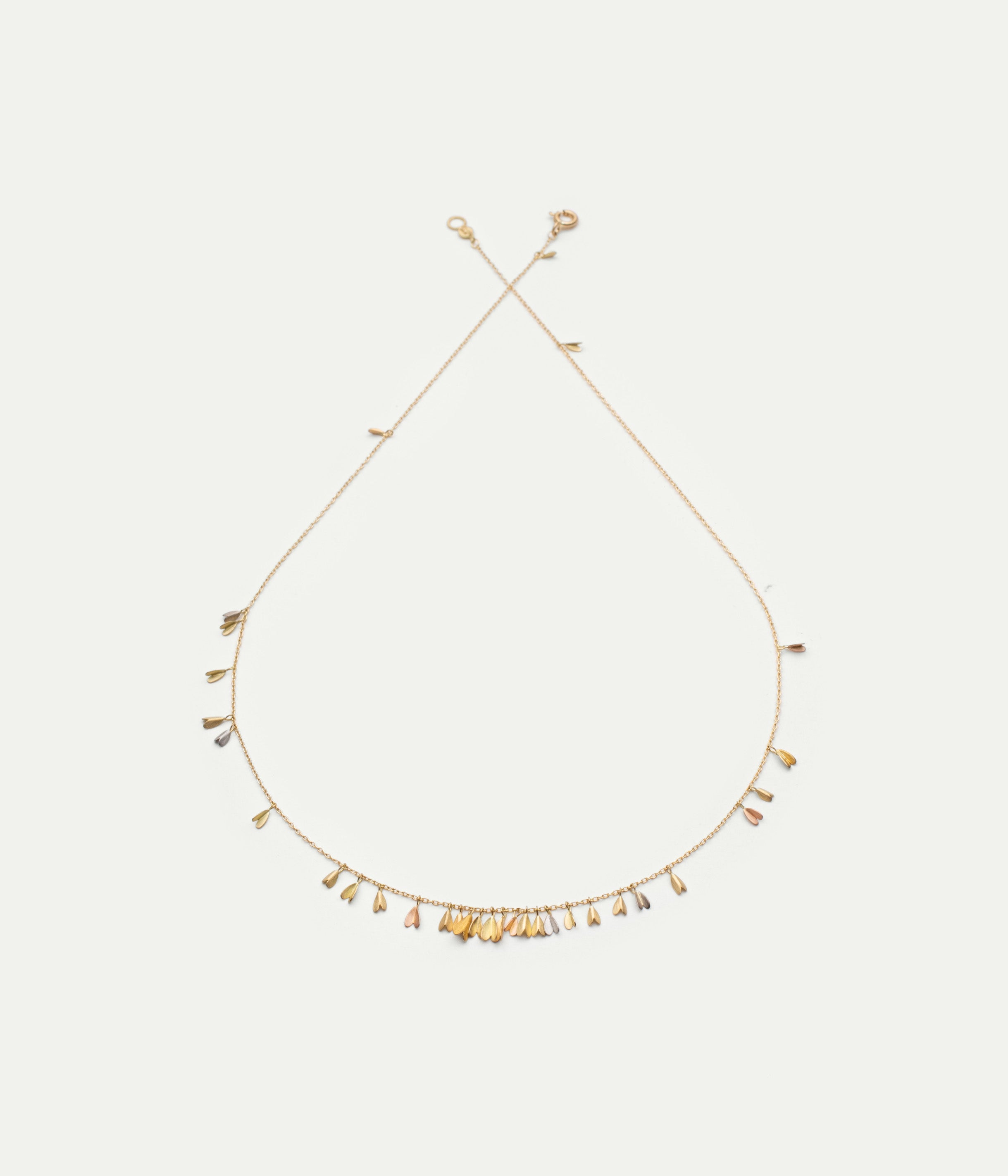 Collier Tiniest Rainbow Golden Wings