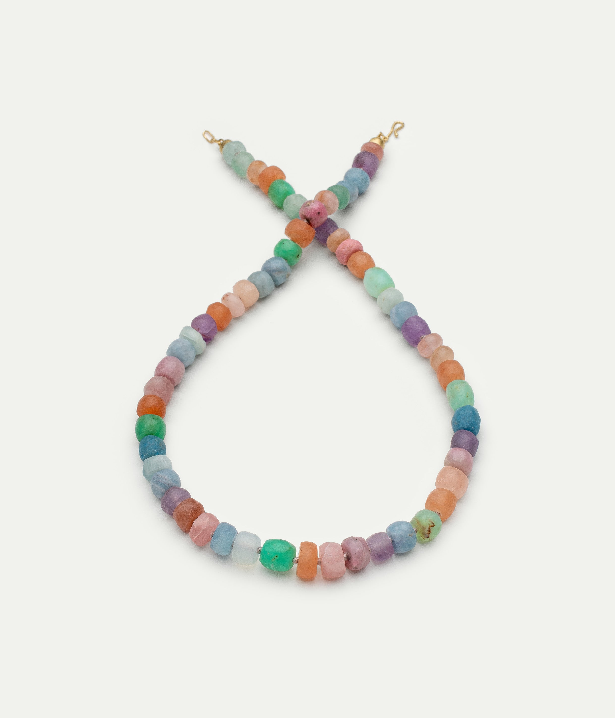 Pastel Candy Multi-Stone Necklace