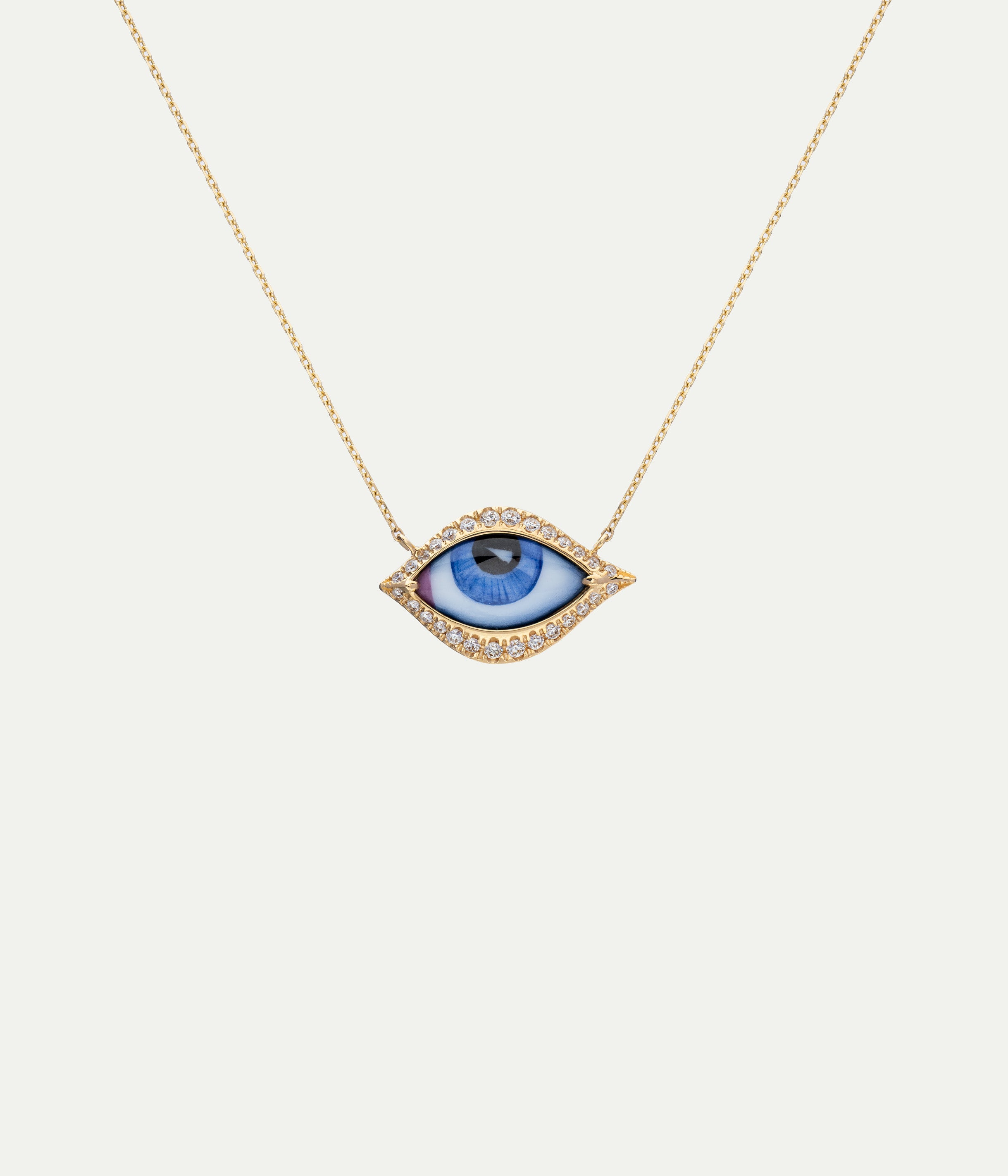 Collier Petit Bleu diamants