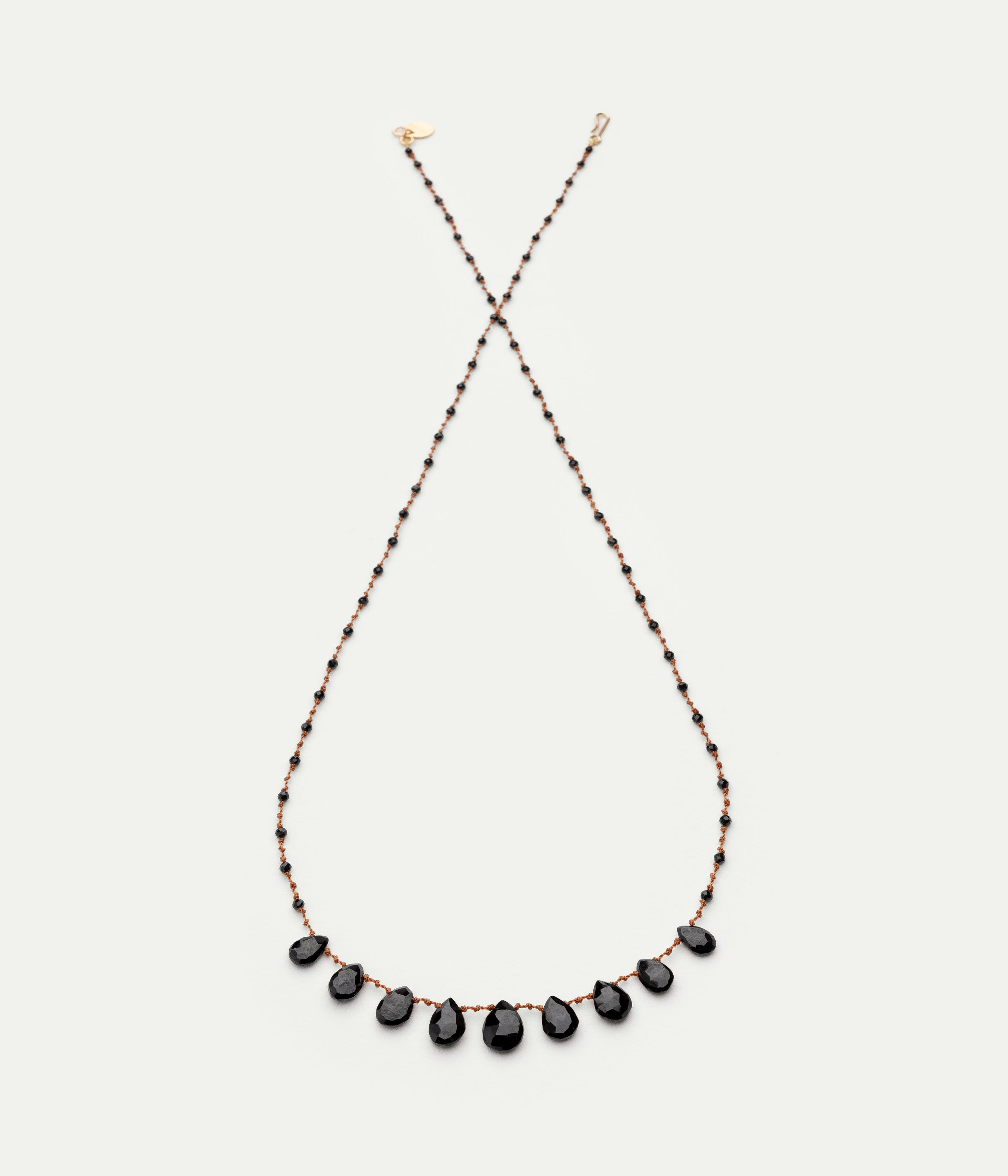 Collier 9 Gouttes Spinelle